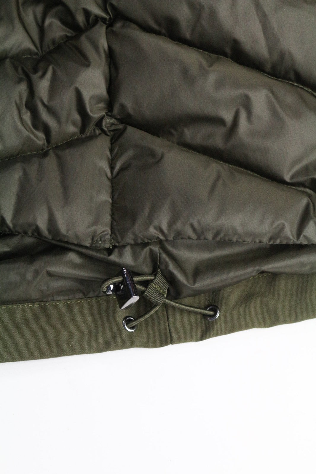 WOOLRICH Bow Bridge Parka Women's Jacket S Down Hooded Mid Coat Lined Zip