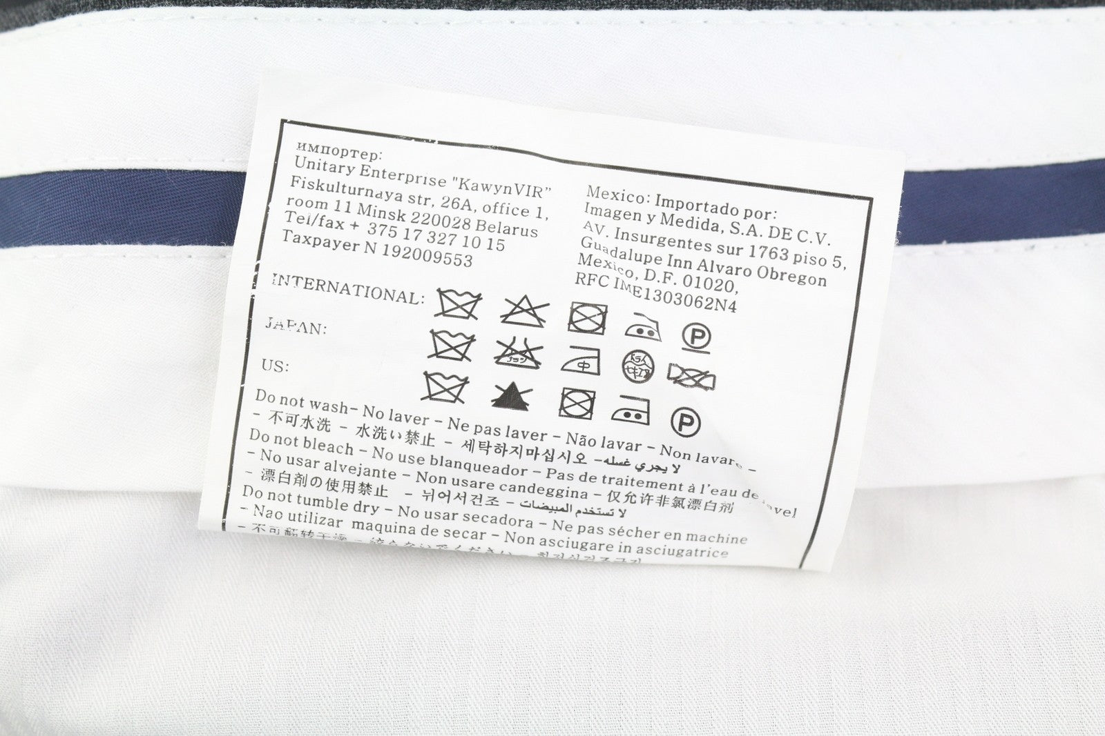 SUITSUPPLY Soho Men Trousers UK30R Grey Pure Wool Super 120's Tapered Fit Zip