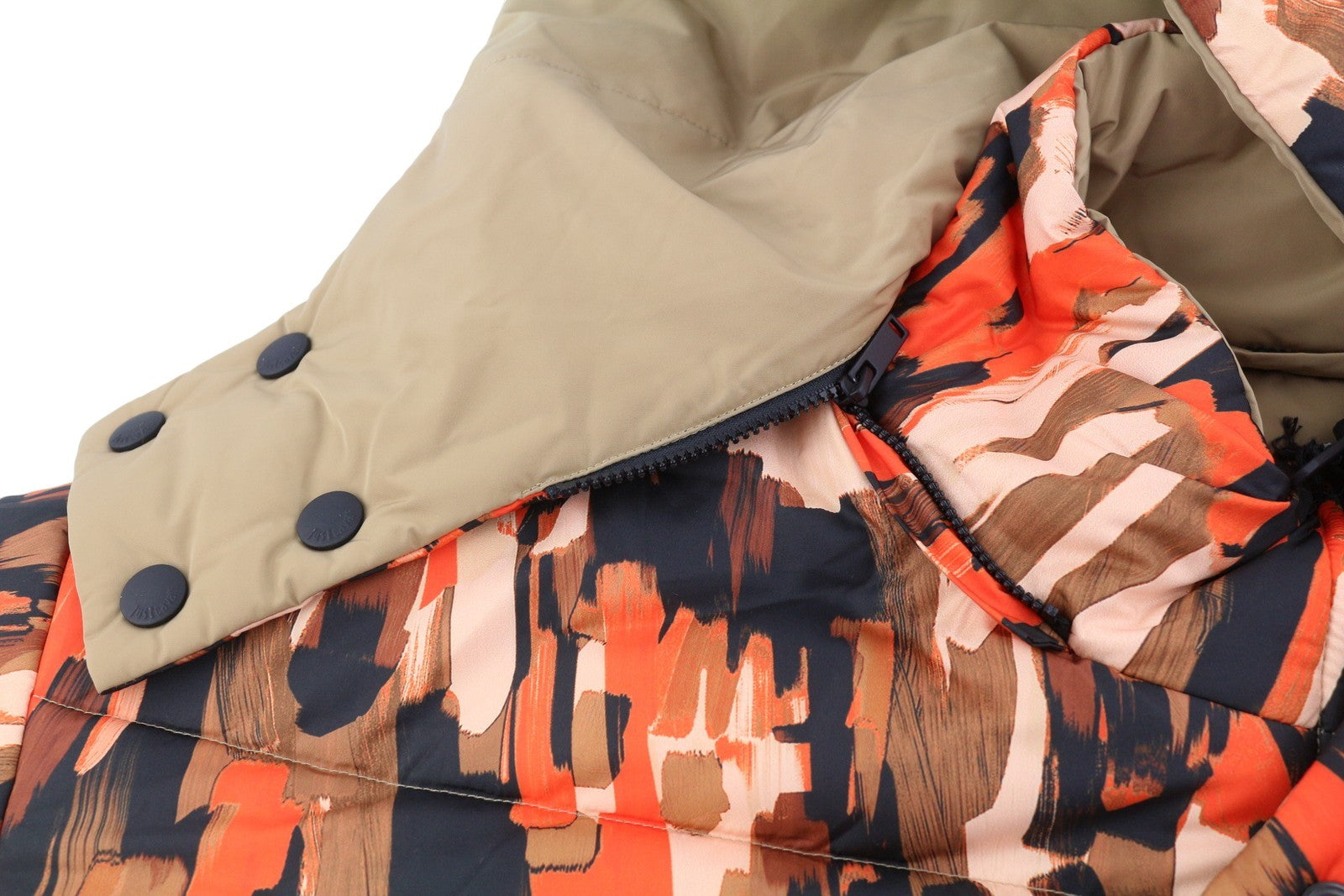 JUST CAVALLI Men Jacket 54 Colourful Printed Padded Hooded Reversible RRP710