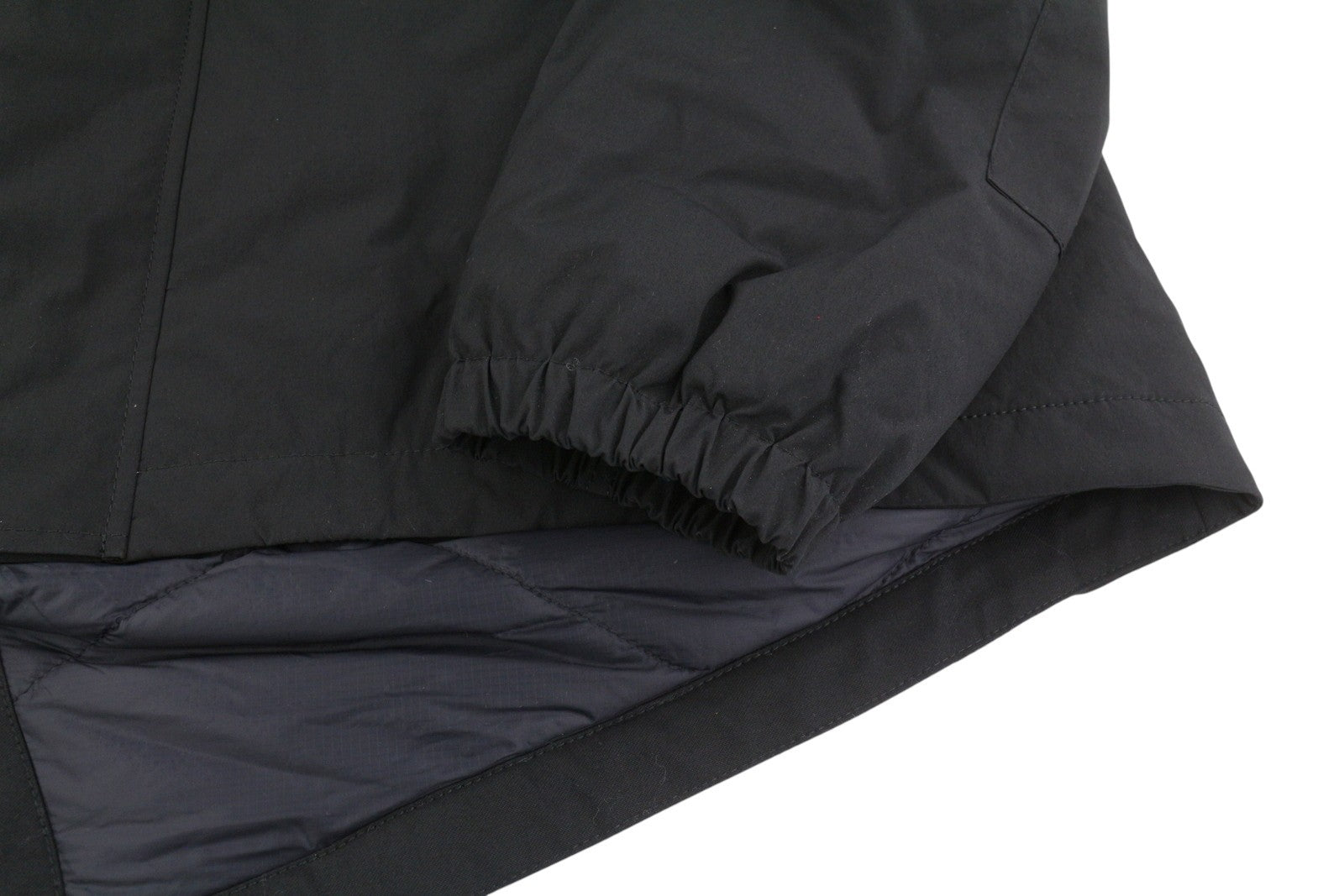 ACNE STUDIOS Men Jacket 48 Black Drawstrings Waist Hooded Padded Parka RRP810