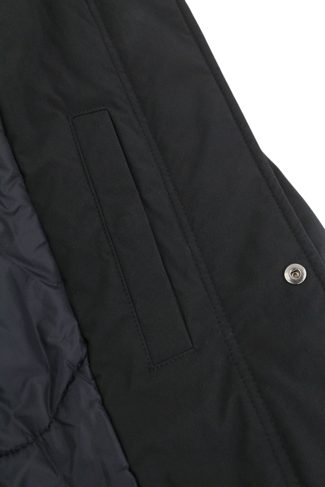 ACNE STUDIOS Men Jacket 48 Black Drawstrings Waist Hooded Padded Parka RRP810