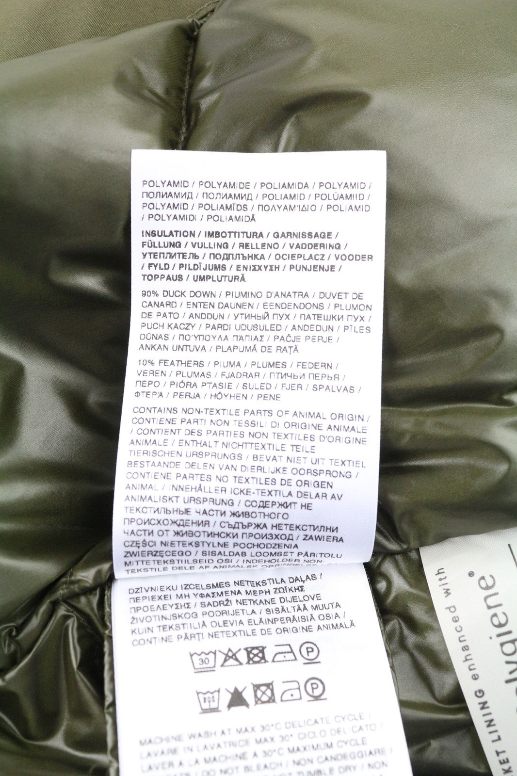 WOOLRICH Arctic Parka Women's XS Hooded Down Coat Ramar Cloth Padded RRP799