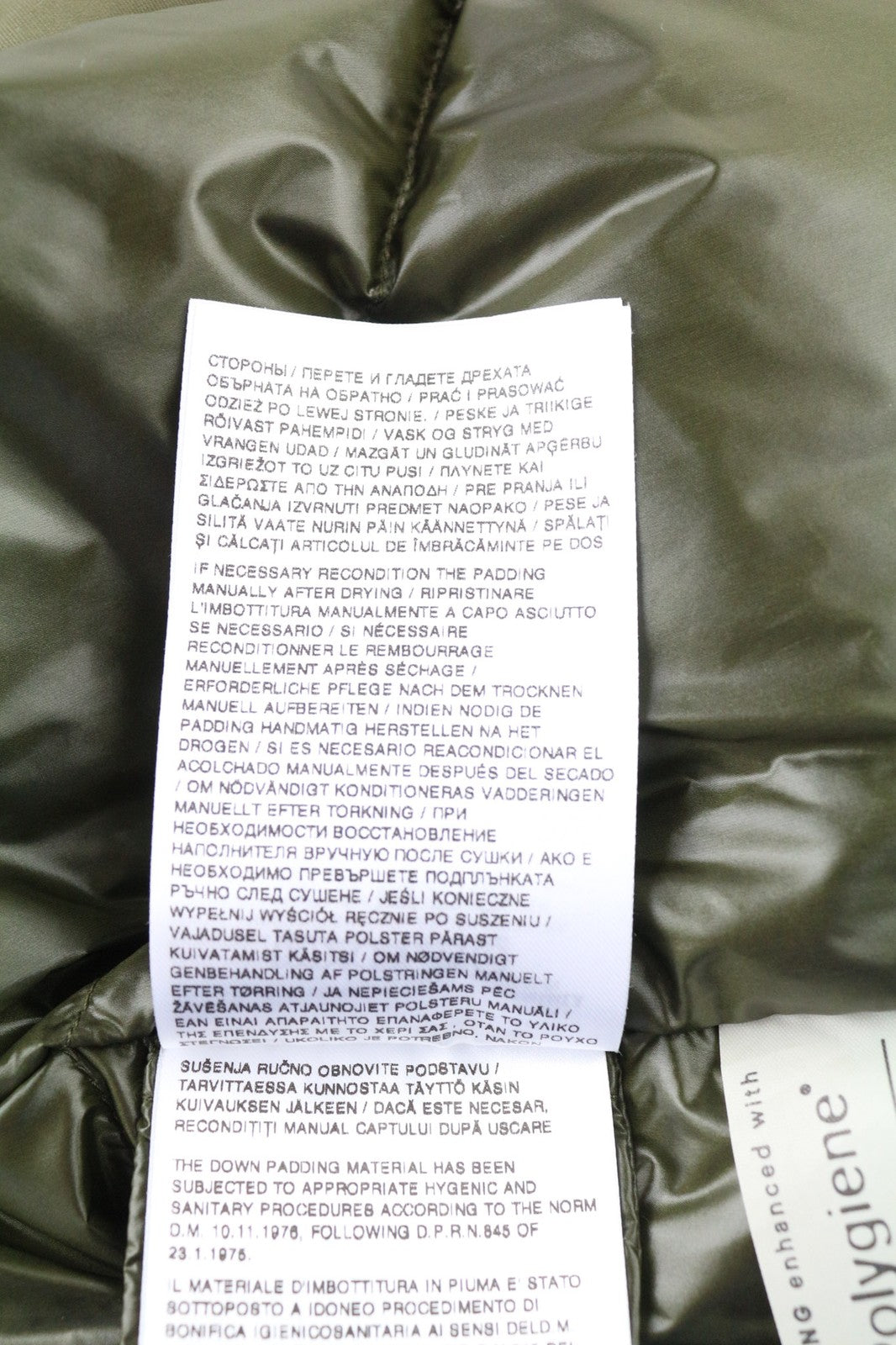 WOOLRICH Arctic Parka Women's XS Hooded Down Coat Ramar Cloth Padded RRP799