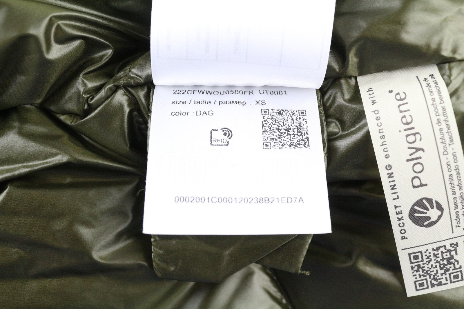 WOOLRICH Arctic Parka Women's XS Hooded Down Coat Ramar Cloth Padded RRP799