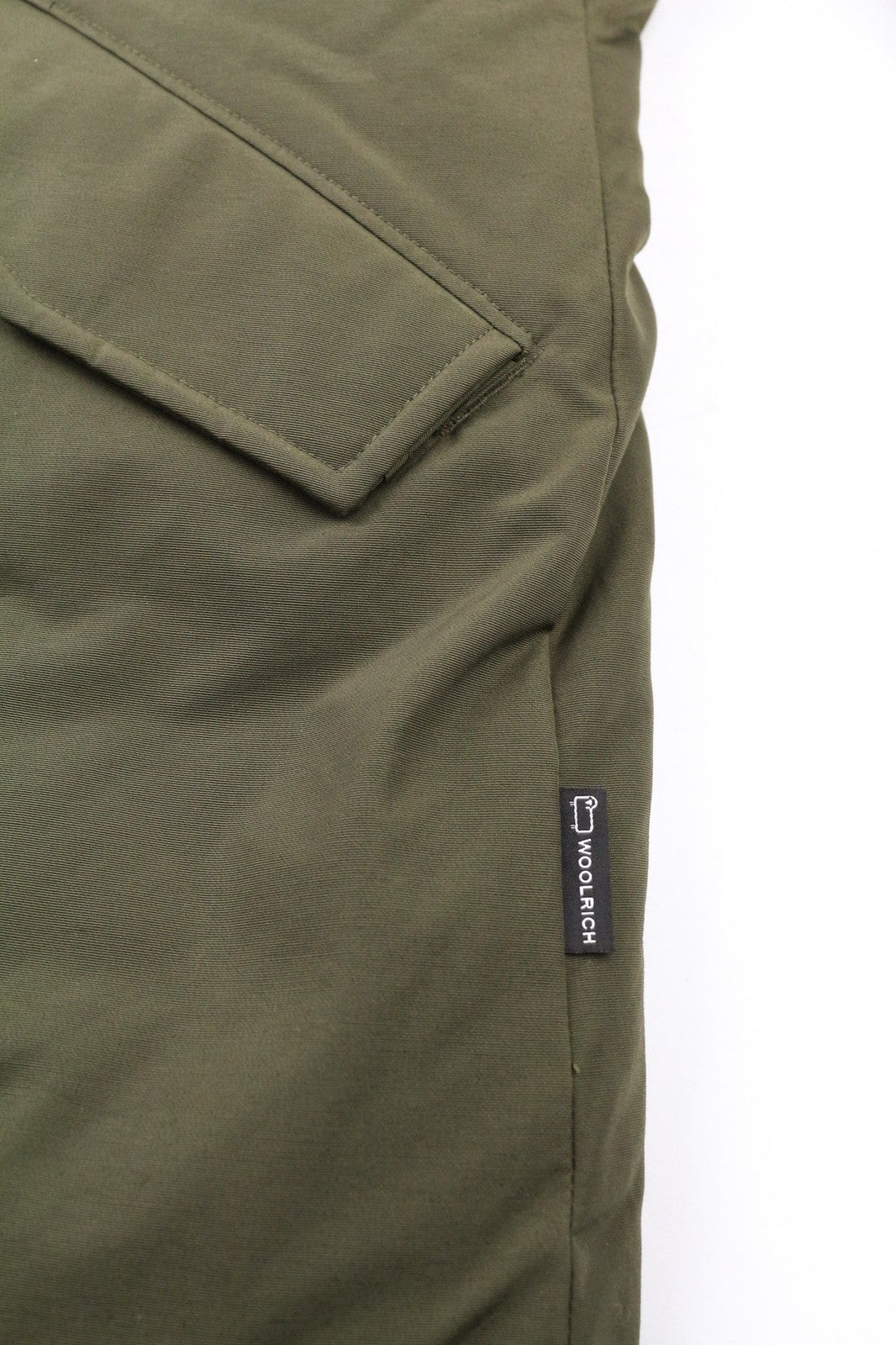 WOOLRICH Arctic Parka Women's XS Hooded Down Coat Ramar Cloth Padded RRP799