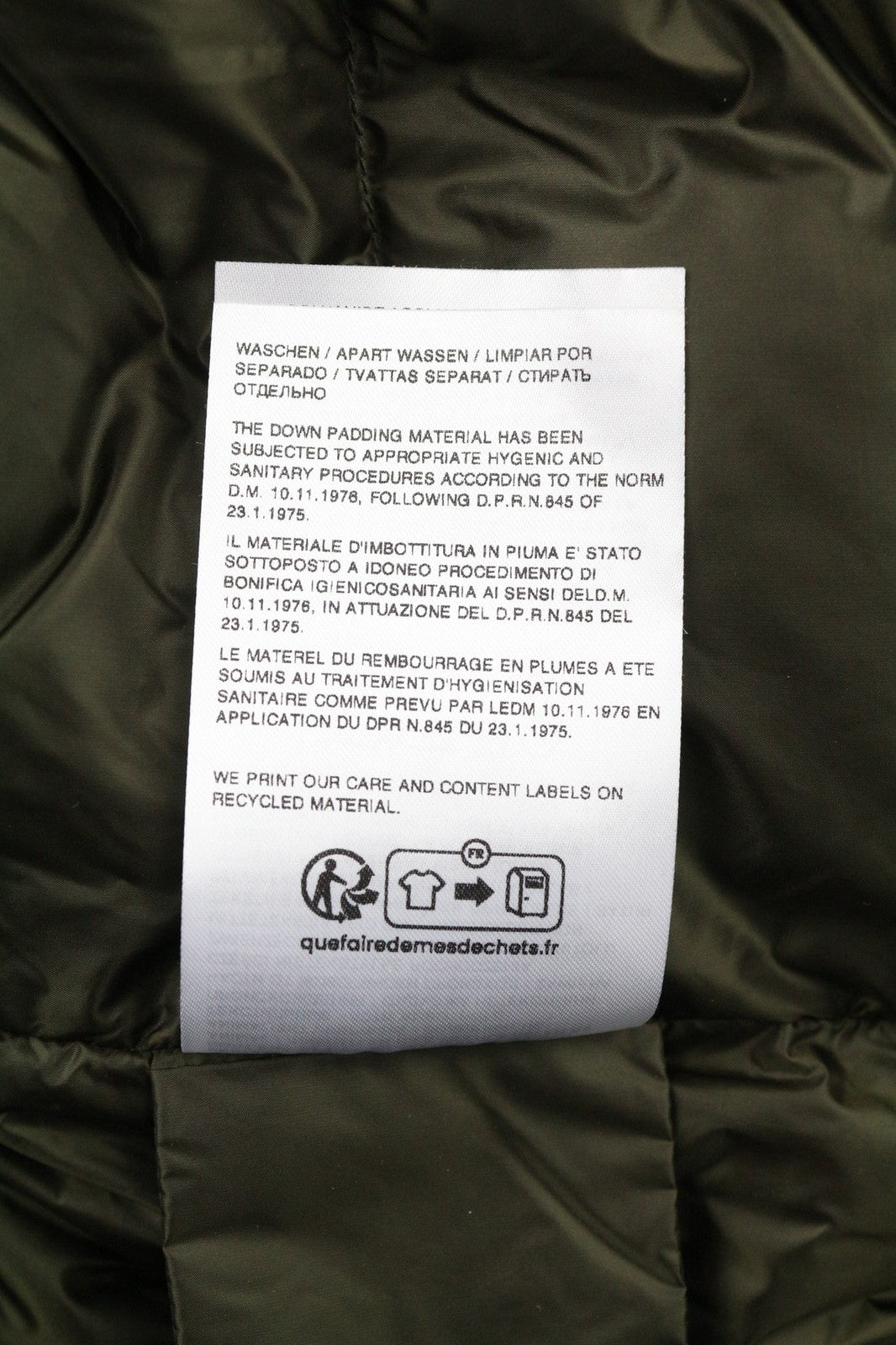 WOOLRICH Men's L Extra Long Hooded Down Jacket Padded Stretch High Neck RRP999