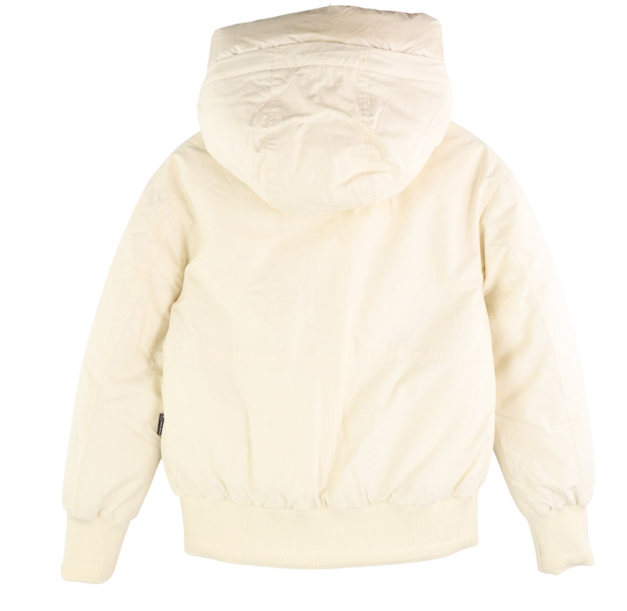 WOOLRICH Arctic Bomber Women's S Ramar Cloth Down Puffer Jacket Hooded RRP780