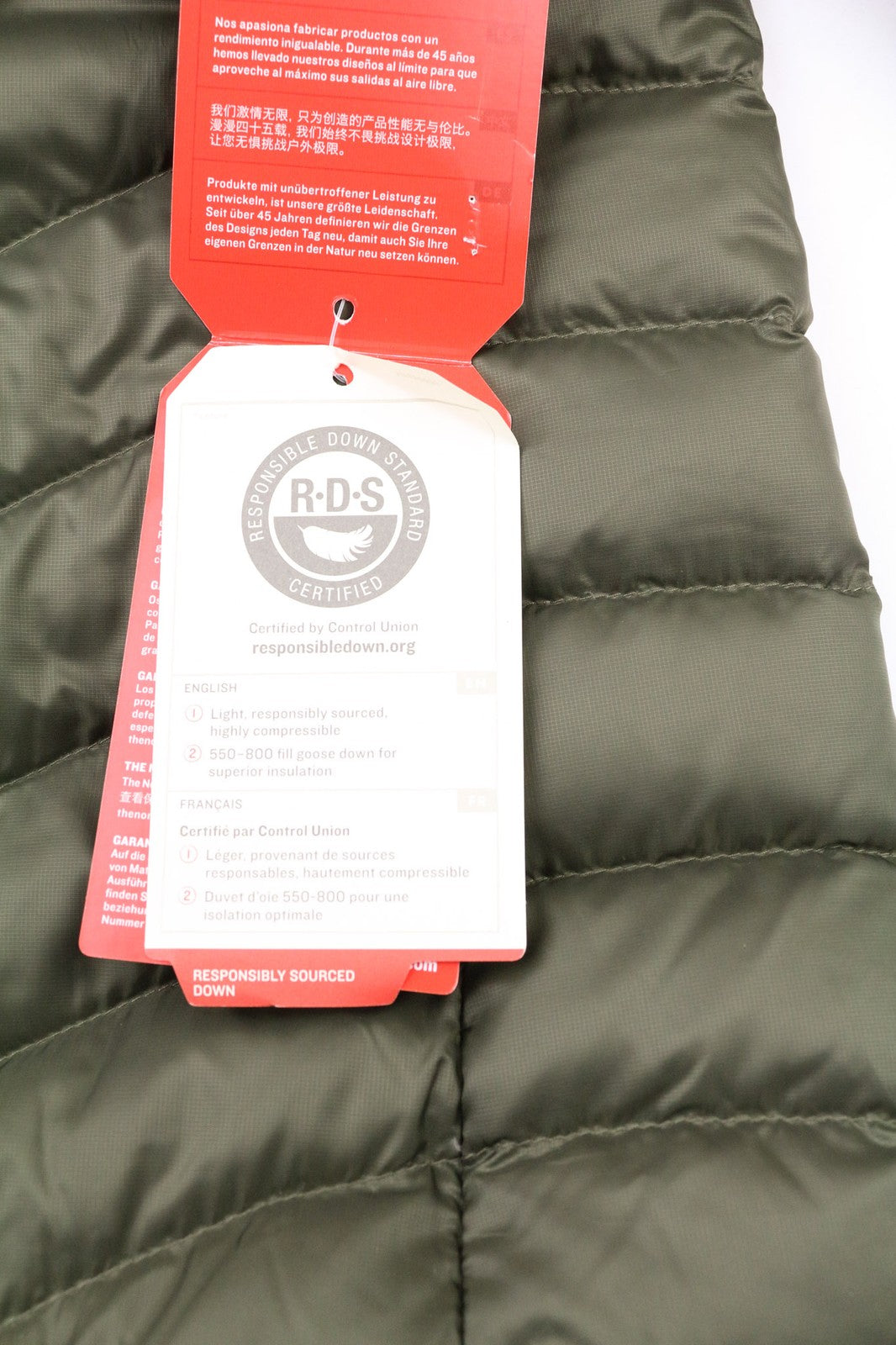 THE NORTH FACE Women's S Trevail 800Fill Down Jacket Hooded Mid Length Insulated
