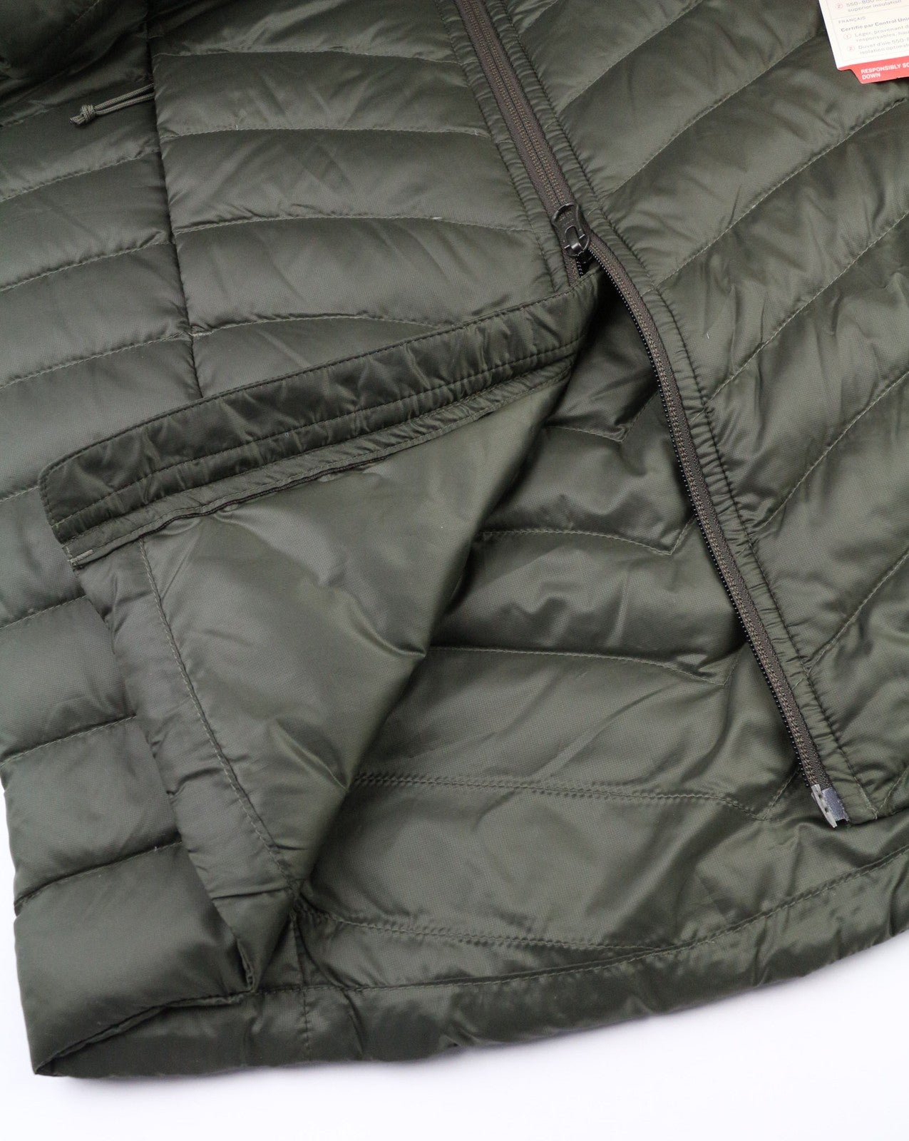 THE NORTH FACE Women's S Trevail 800Fill Down Jacket Hooded Mid Length Insulated