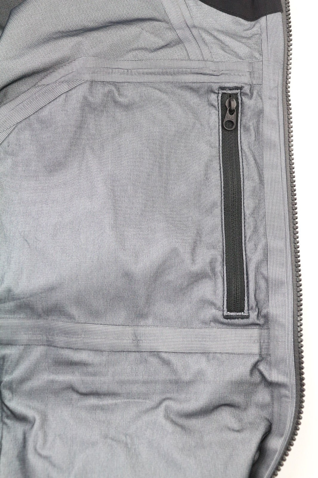 THE NORTH FACE Men's S Future Light Jacket Hooded Black Zip Unlined Seam Sealed