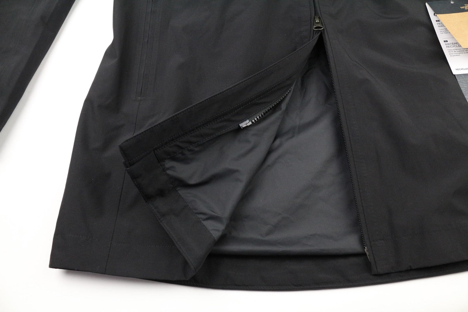 THE NORTH FACE Women's XL Hikesteller Future Light Black Hooded Jacket Logo