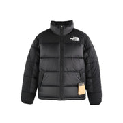 THE NORTH FACE Women's L Himalayan Parka Insulated Lined Black Jacket High Neck