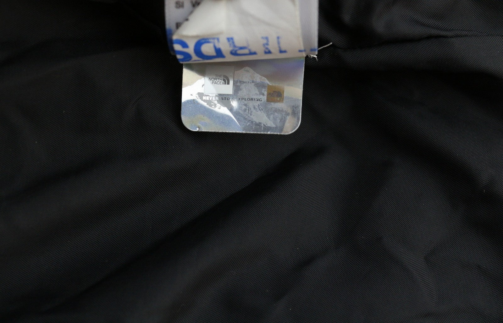 THE NORTH FACE Massif Down Men's M Padded Insulated Jacket Black High Neck Zip