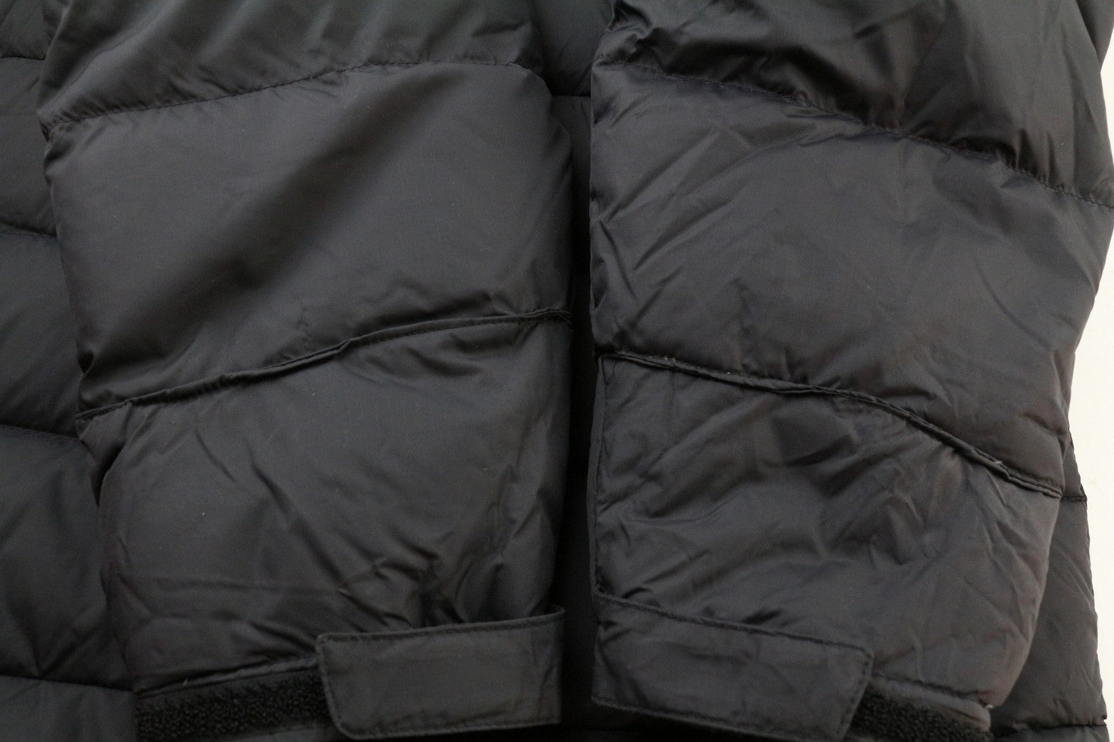 THE NORTH FACE Massif Down Men's M Padded Insulated Jacket Black High Neck Zip