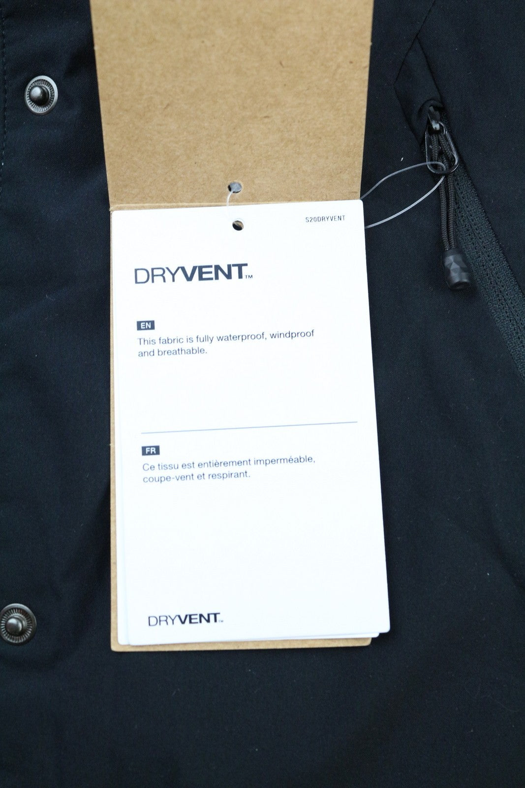 THE NORTH FACE Inlux Women's L Dryvent Hooded Black Jacket Waterproof Breathable