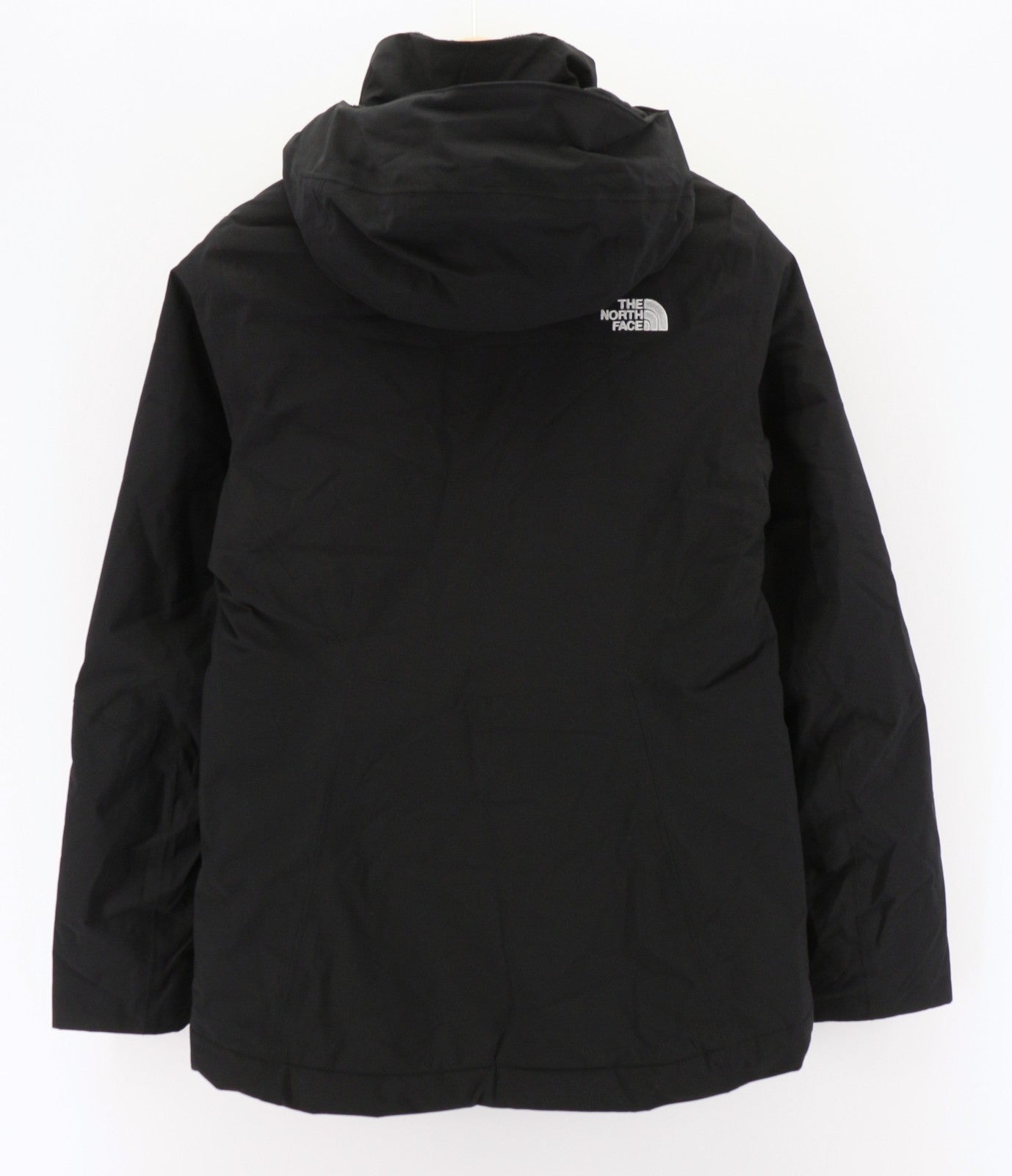 THE NORTH FACE Inlux Women's S Dryvent Hooded Black Jacket Padded Lined Stretch