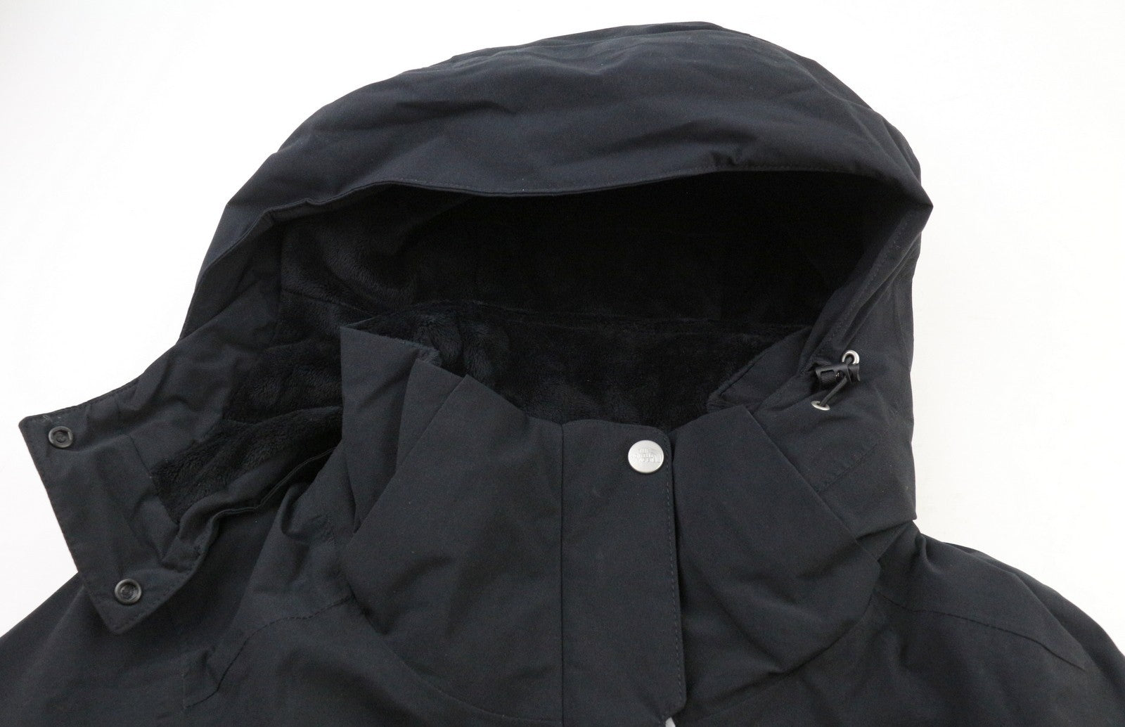 THE NORTH FACE Inlux Women's S Dryvent Hooded Black Jacket Padded Lined Stretch