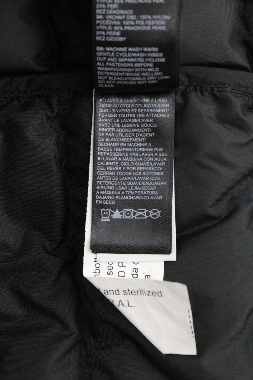 THE NORTH FACE La Paz Hooded Men's XL 600-Fill Down Jacket Lined Black RRP220