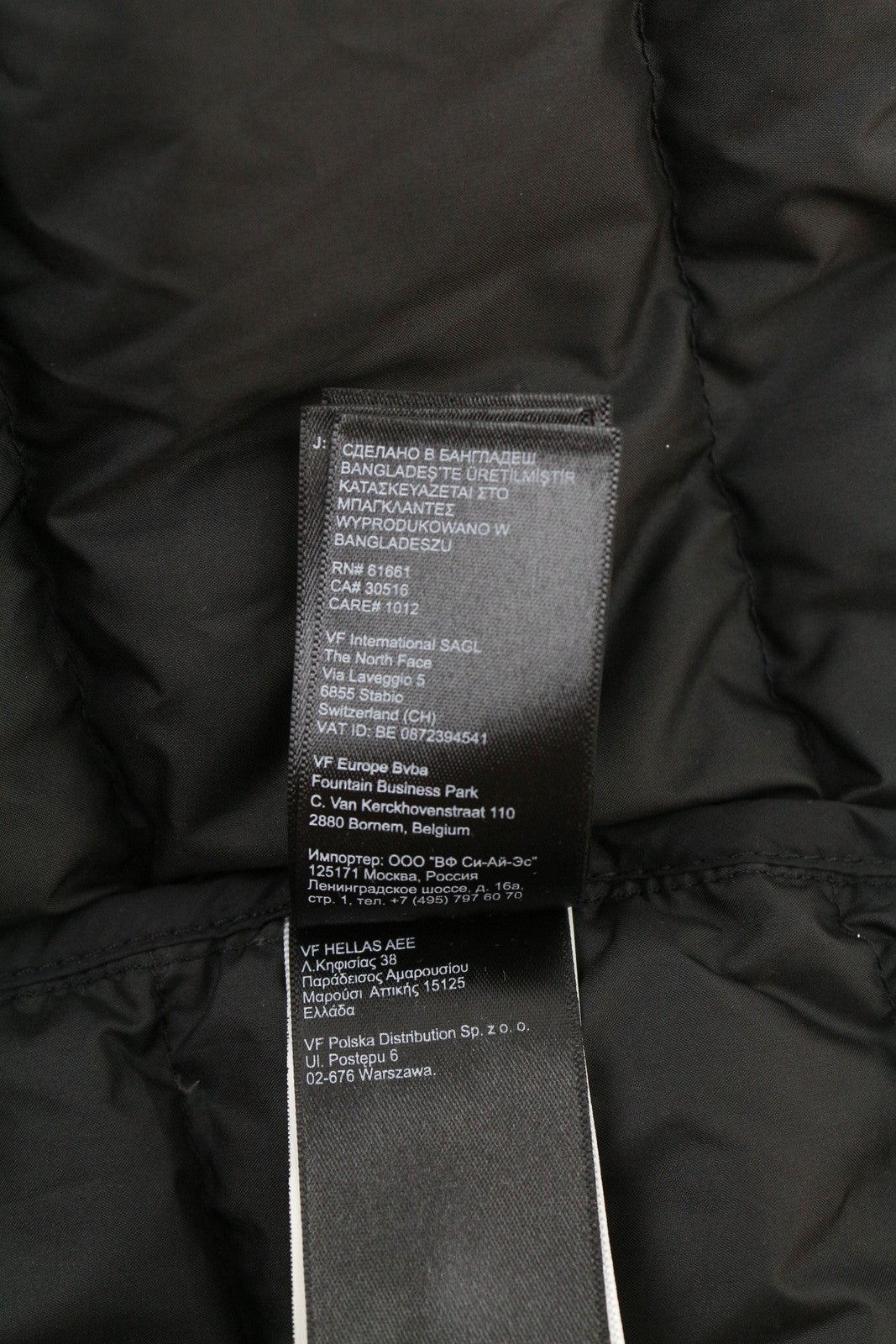 THE NORTH FACE La Paz Hooded Men's XL 600-Fill Down Jacket Lined Black RRP220