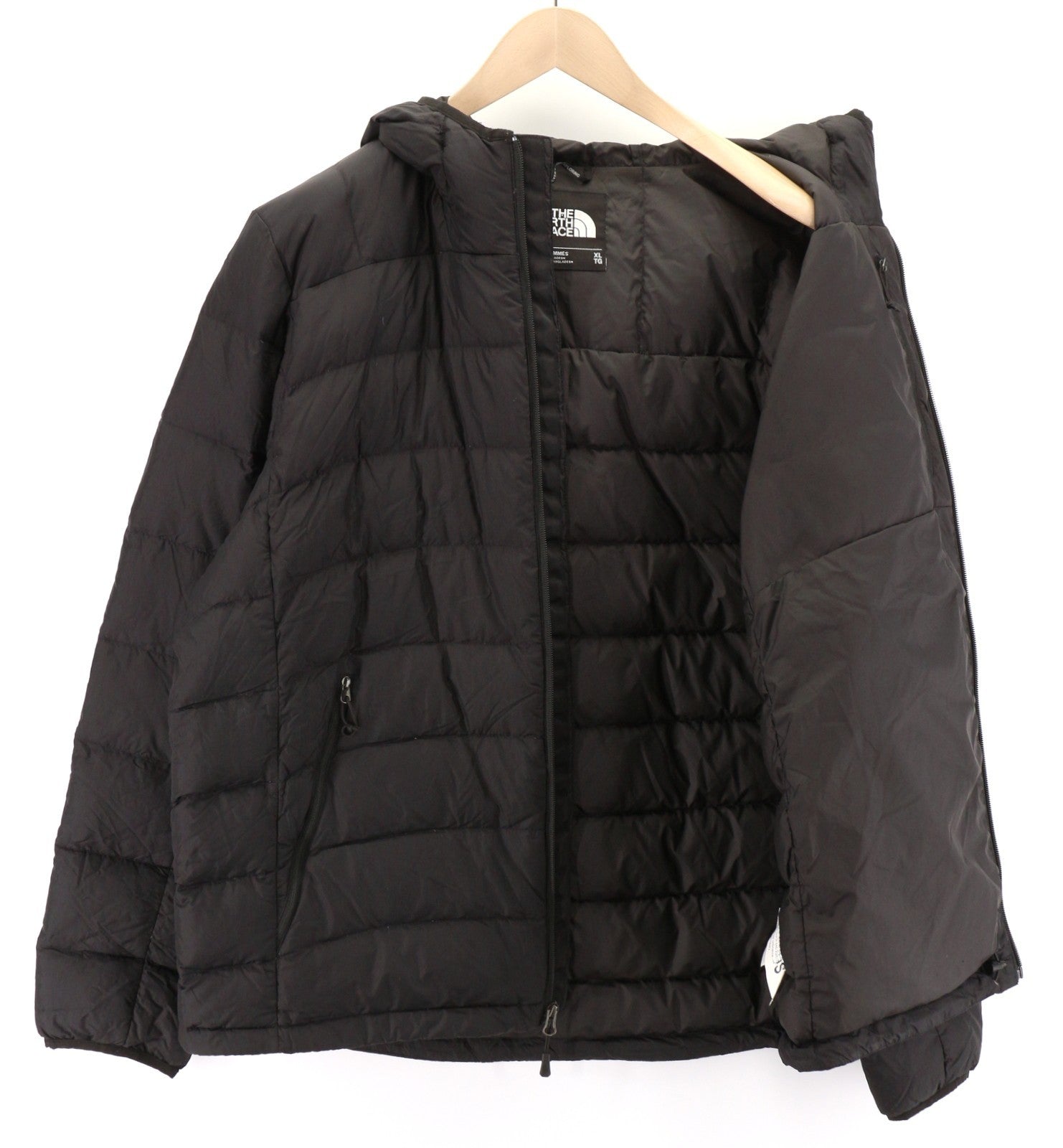 THE NORTH FACE La Paz Hooded Men's XL 600-Fill Down Jacket Lined Black RRP220