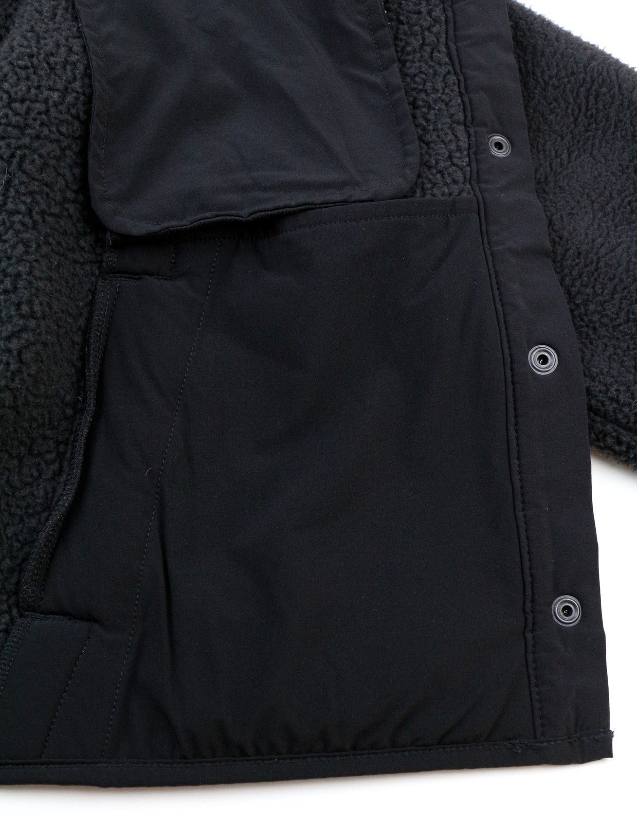 THE NORTH FACE Cragmont Fleece Women's S Snap Closure Black Jacket Soft Unlined