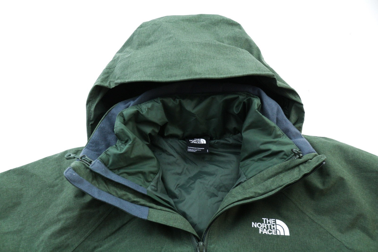 THE NORTH FACE Inlux Triclimate Women's 2in1 Jacket S Green DryVent Hiking