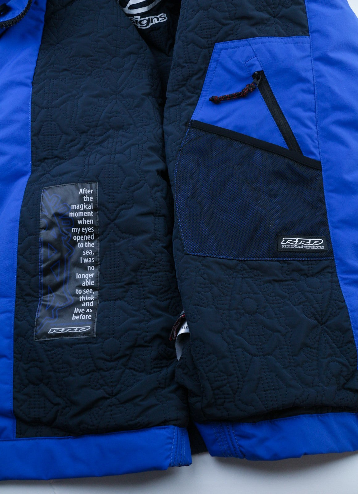 ROBERTO RICCI DESIGNS RRD Sailcoat Men's Jacket M Polo Neck Pockets Thermal