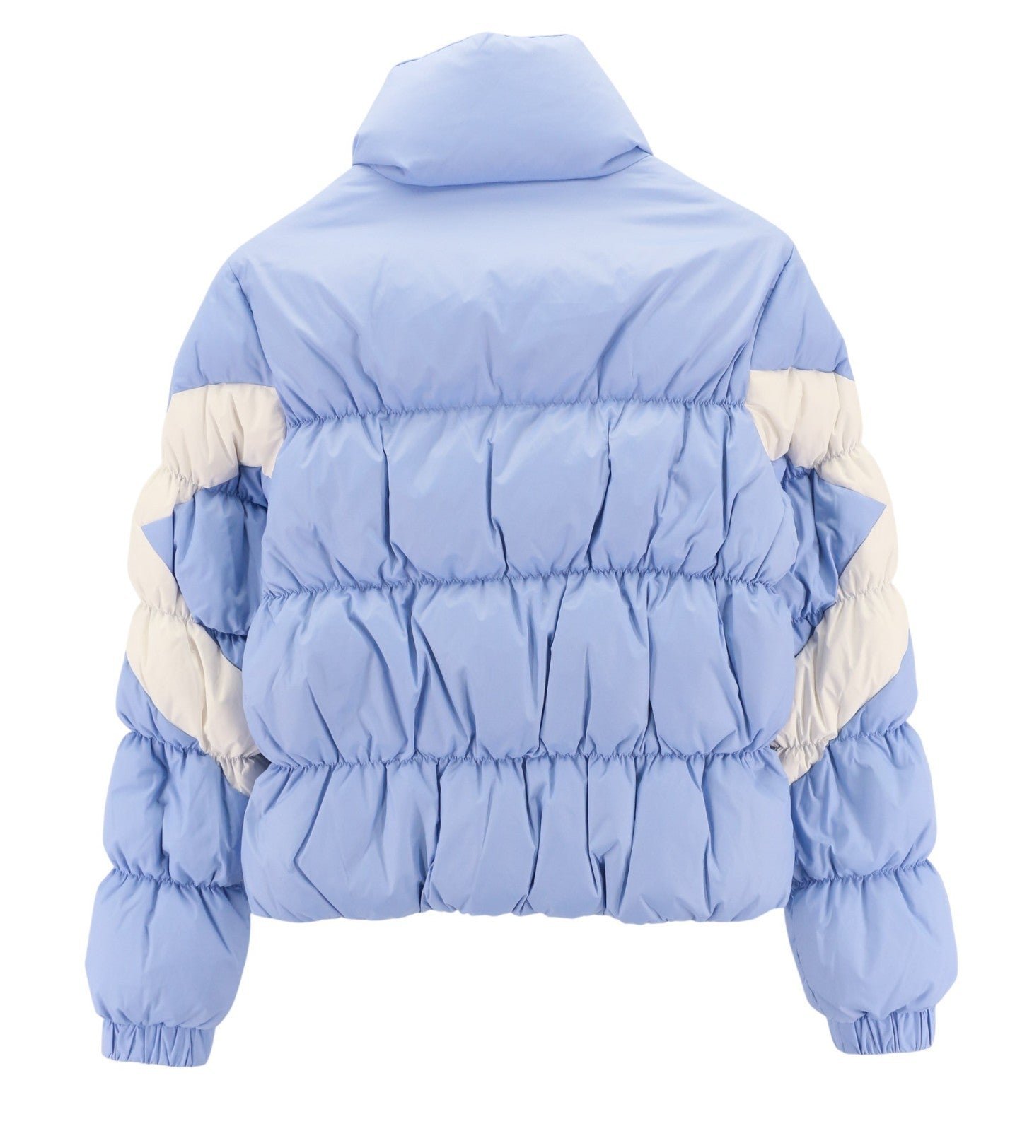 RICHMOND UWA23032PI Women's Quilted Puffer Jacket S Blue Padded Zip High Neck