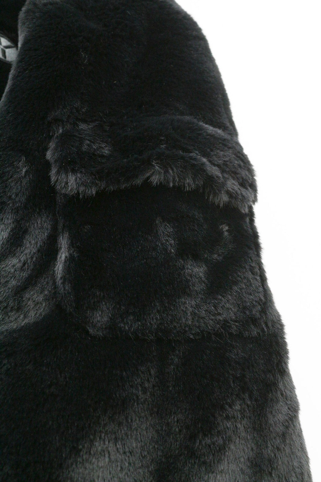 RICHMOND UWA23108PL Women's Black Reversible Jacket ~S Hooded Zip Pockets