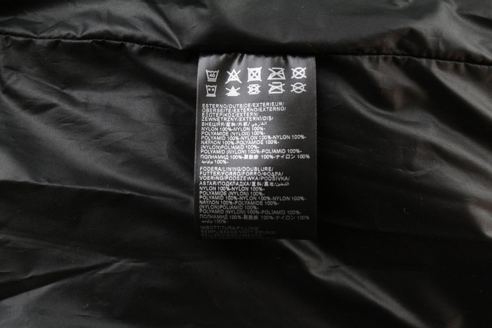 RICHMOND moteriška ilga pūkinė striukė S dydžio, dygsniuota, su gobtuvu, pašiltinta, juoda, pūsta logotipu 