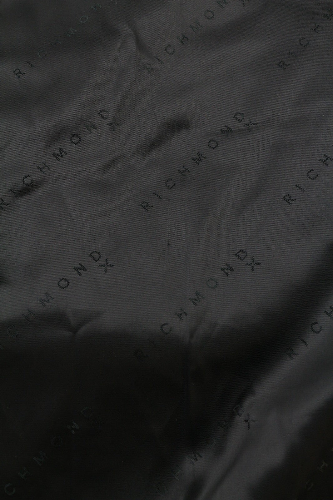 RICHMOND UMA23183CP Men's Wool Blend Coat M Grey Notch Lapel Double Breasted