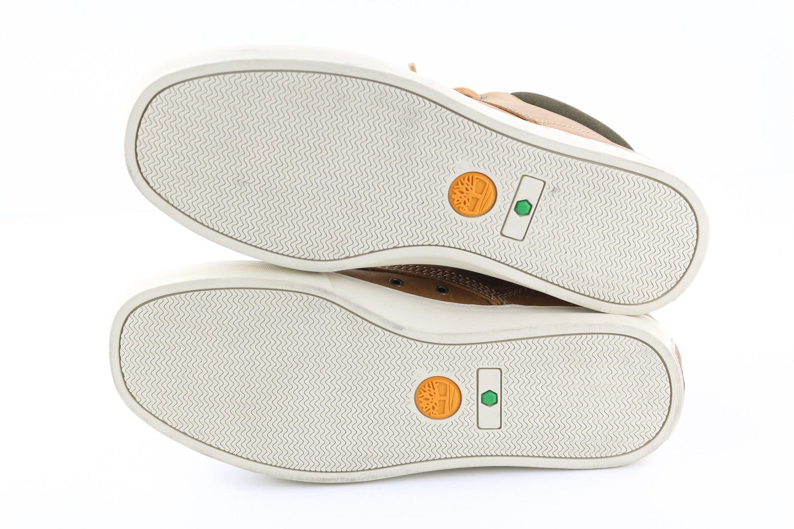 TIMBERLAND A1JU1 Men's Brown Leather Boots EU40 UK6.5 Lace Up Almond Toe Ankle