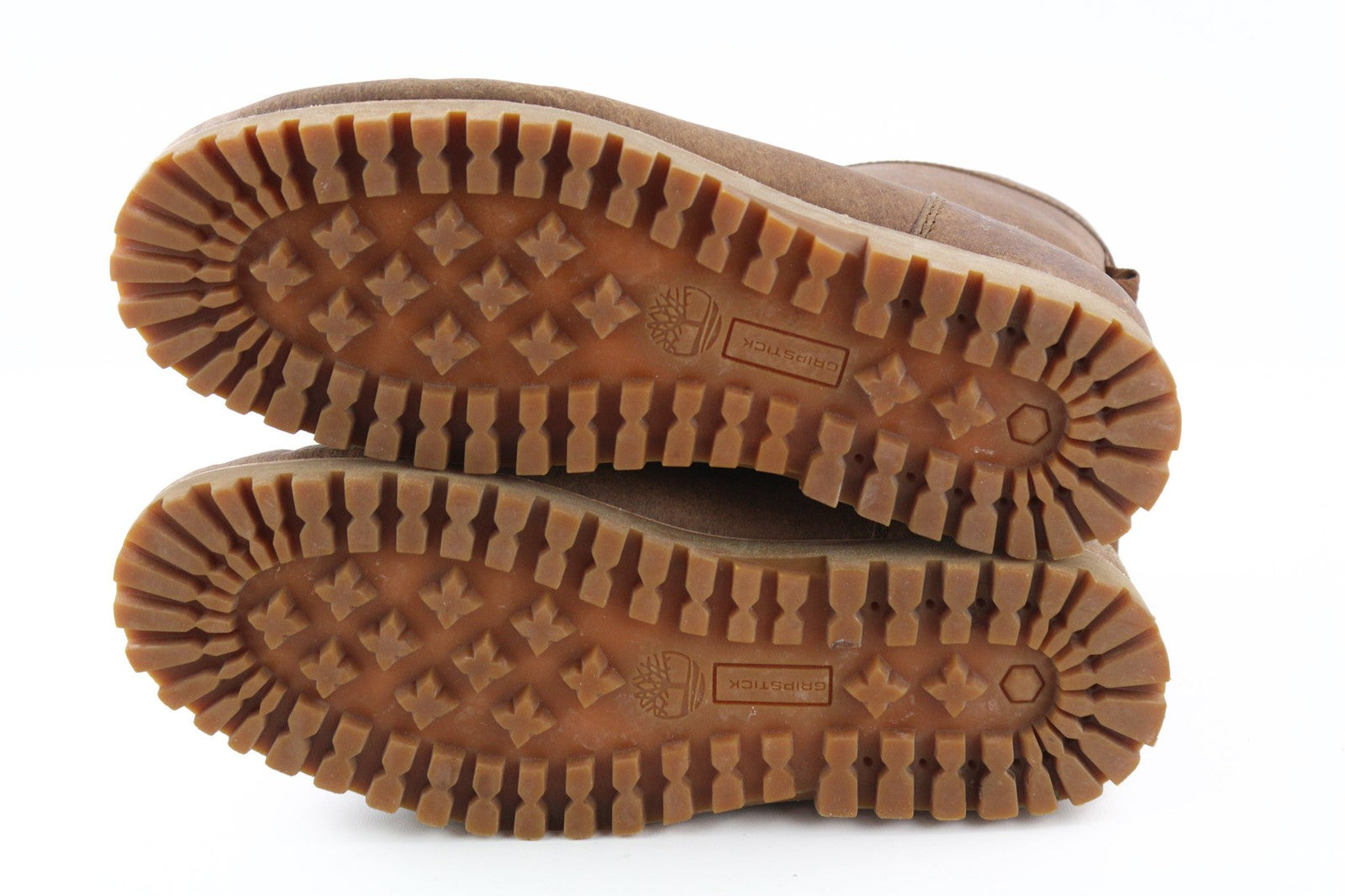 TIMBERLAND A2HB2 Men's Leather Boots EU42 UK8 Brown Mid Top Almond Toe ReBOTL