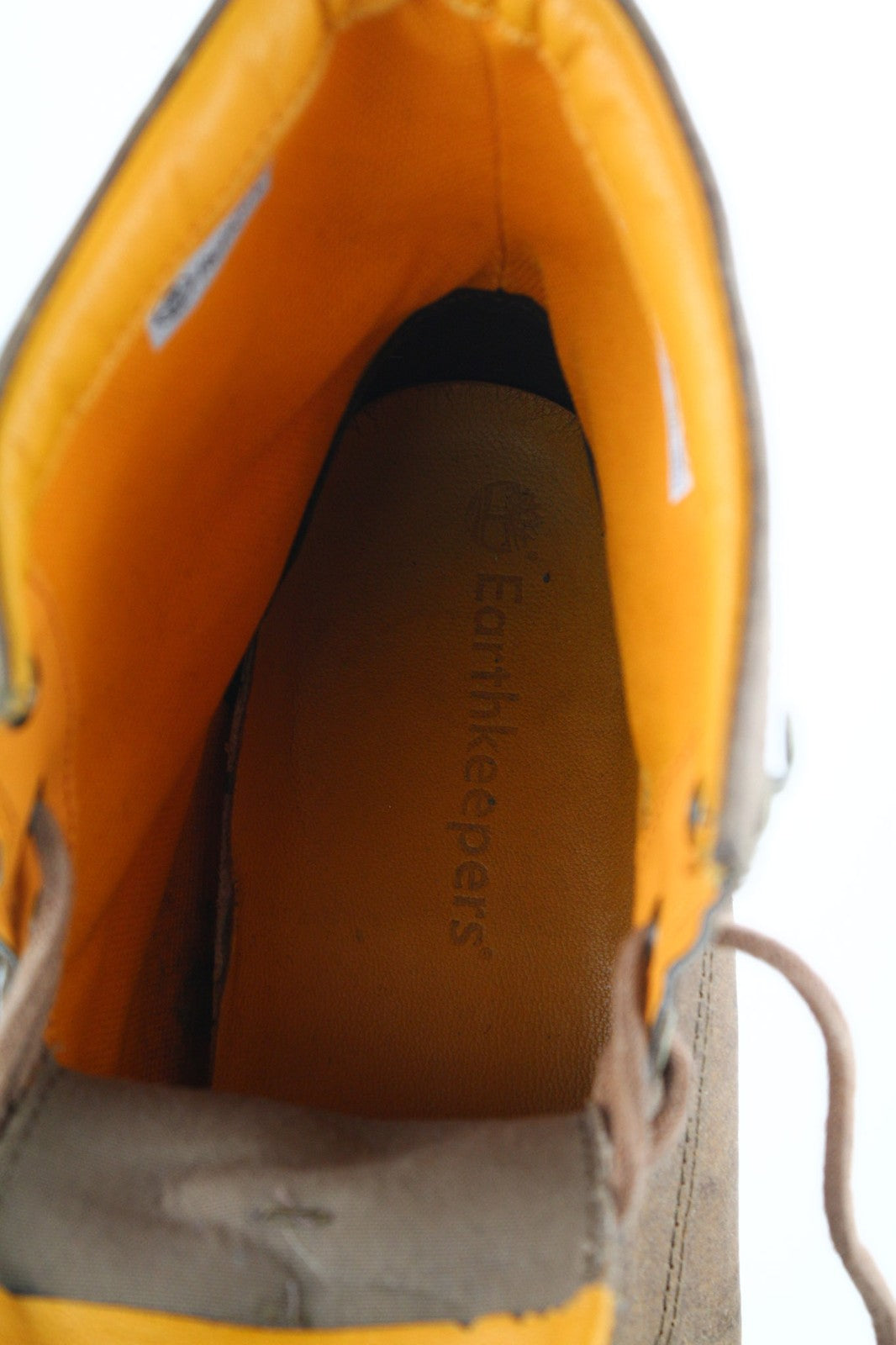 TIMBERLAND A2HB2 Men's Leather Boots EU42 UK8 Brown Mid Top Almond Toe ReBOTL