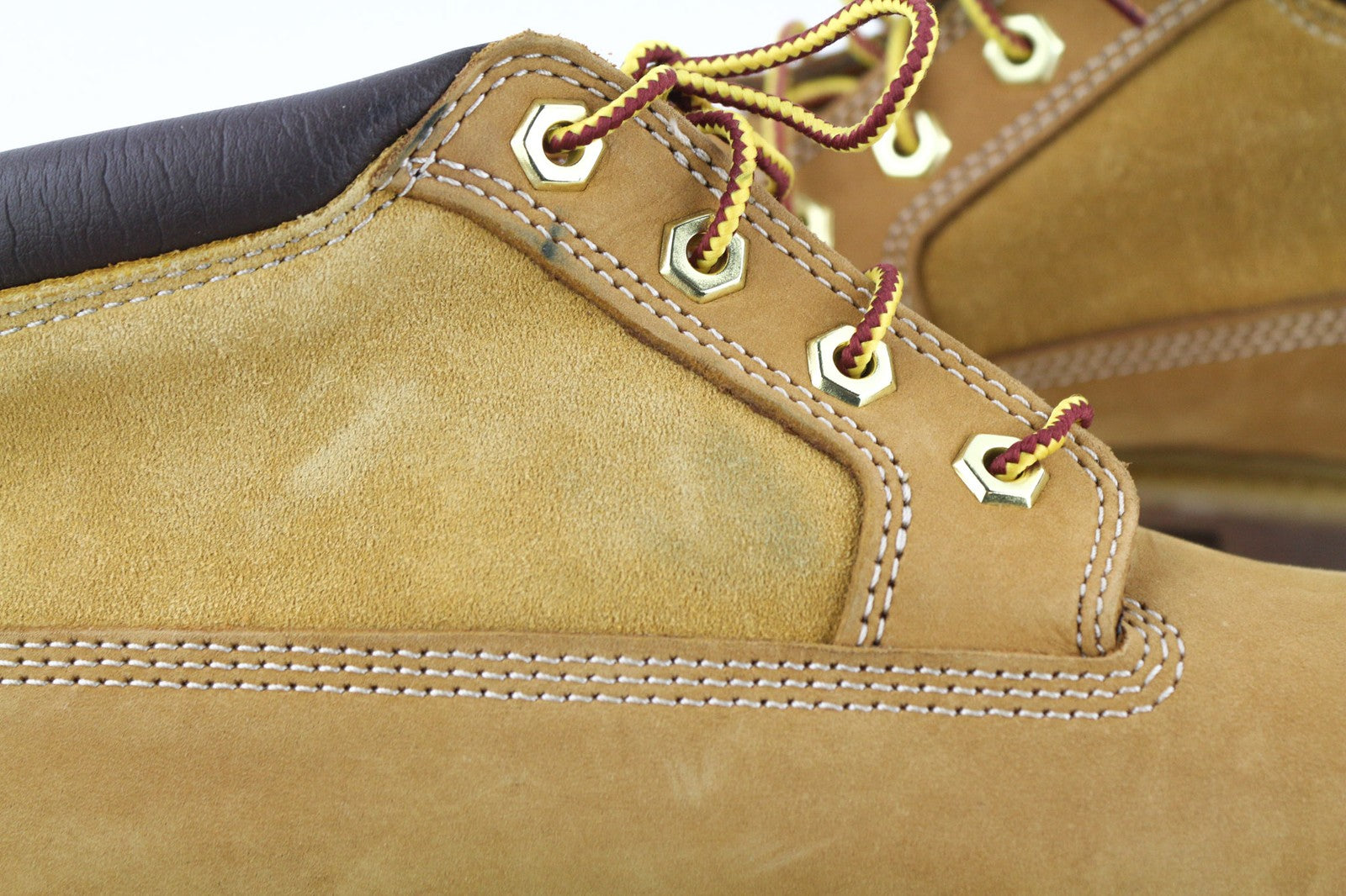 TIMBERLAND A1KGN Women's Brown Leather Boots EU39 UK6 Ankle Lace Up Ortholite