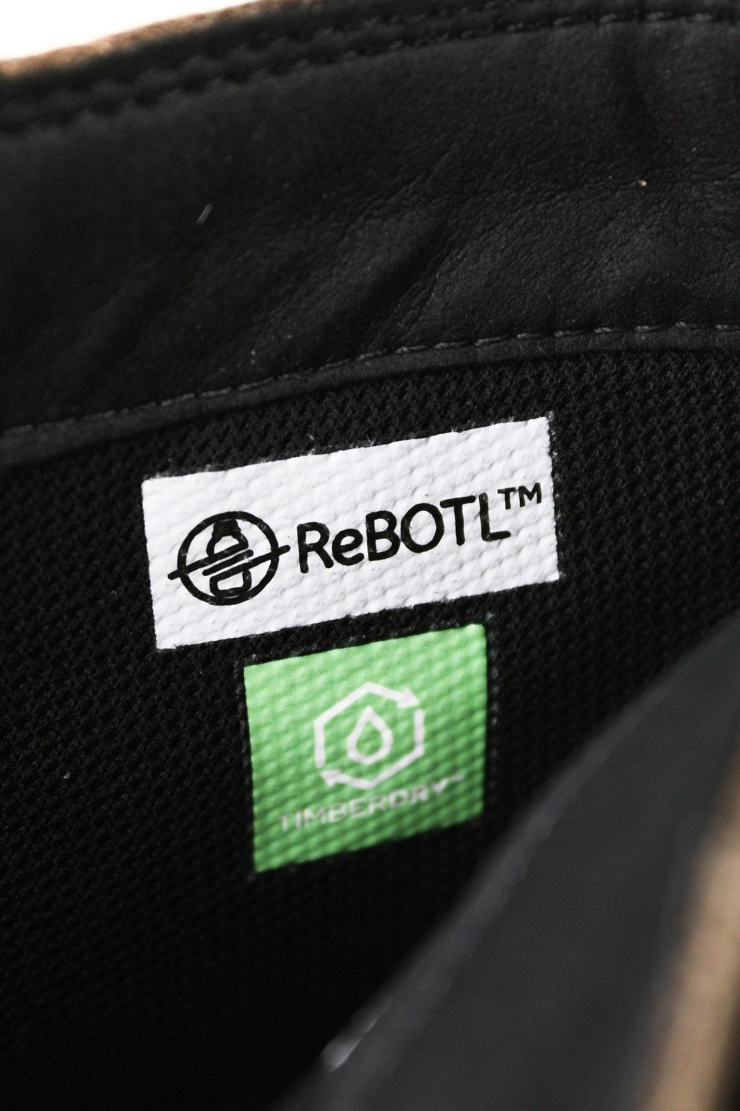 TIMBERLAND A3ZV1 Men's Leather Boots EU41 UK7 Waterproof Almond Toe ReBOTL