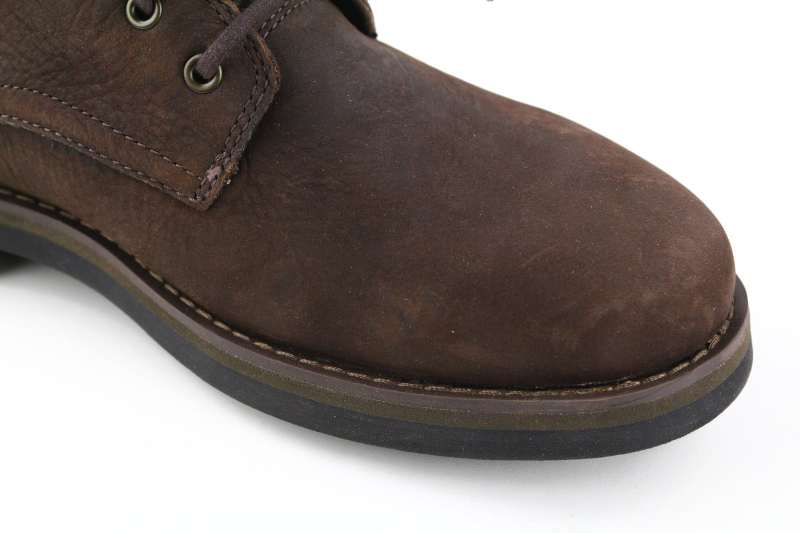 TIMBERLAND A3ZV1 Men's Leather Boots EU41 UK7 Waterproof Almond Toe ReBOTL