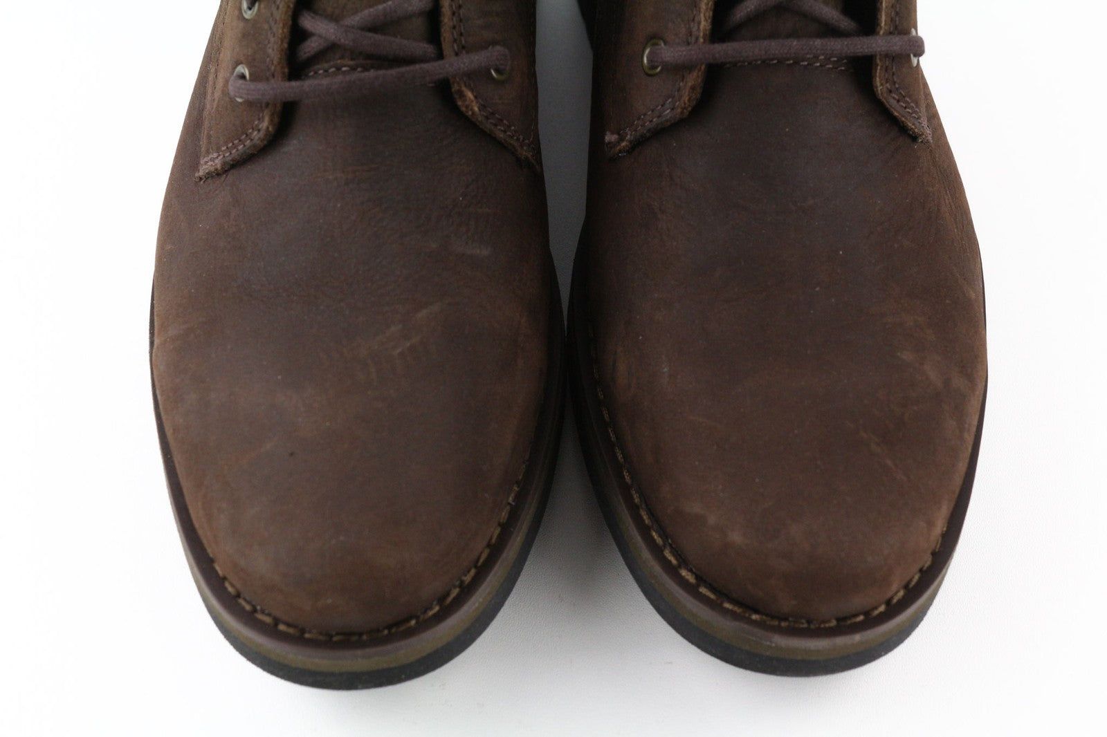 TIMBERLAND A3ZV1 Men's Leather Boots EU41 UK7 Waterproof Almond Toe ReBOTL