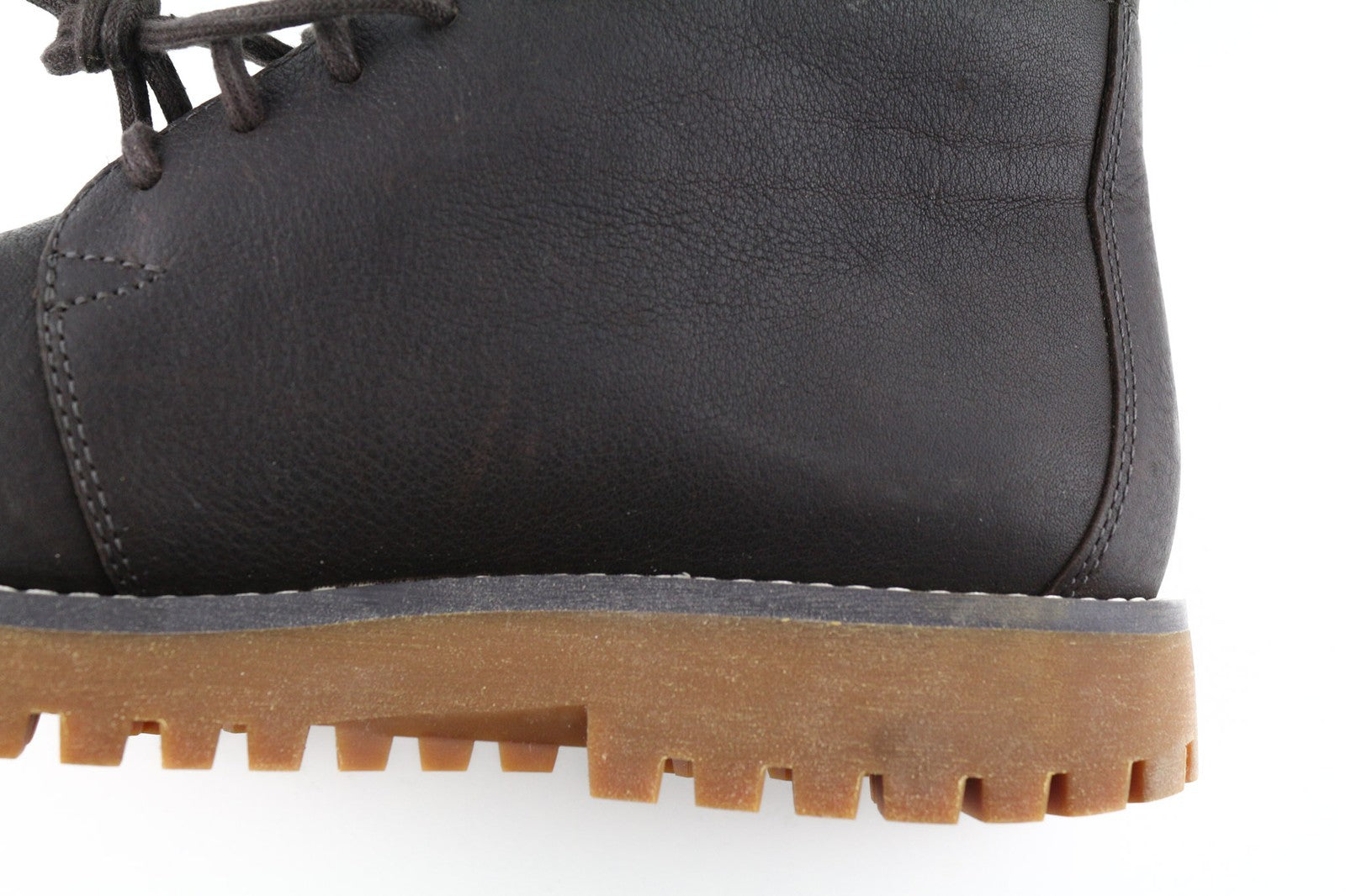 TIMBERLAND Men's Brown Leather Boots EU41.5 UK7.5 Waterproof Comfort Ankle Style