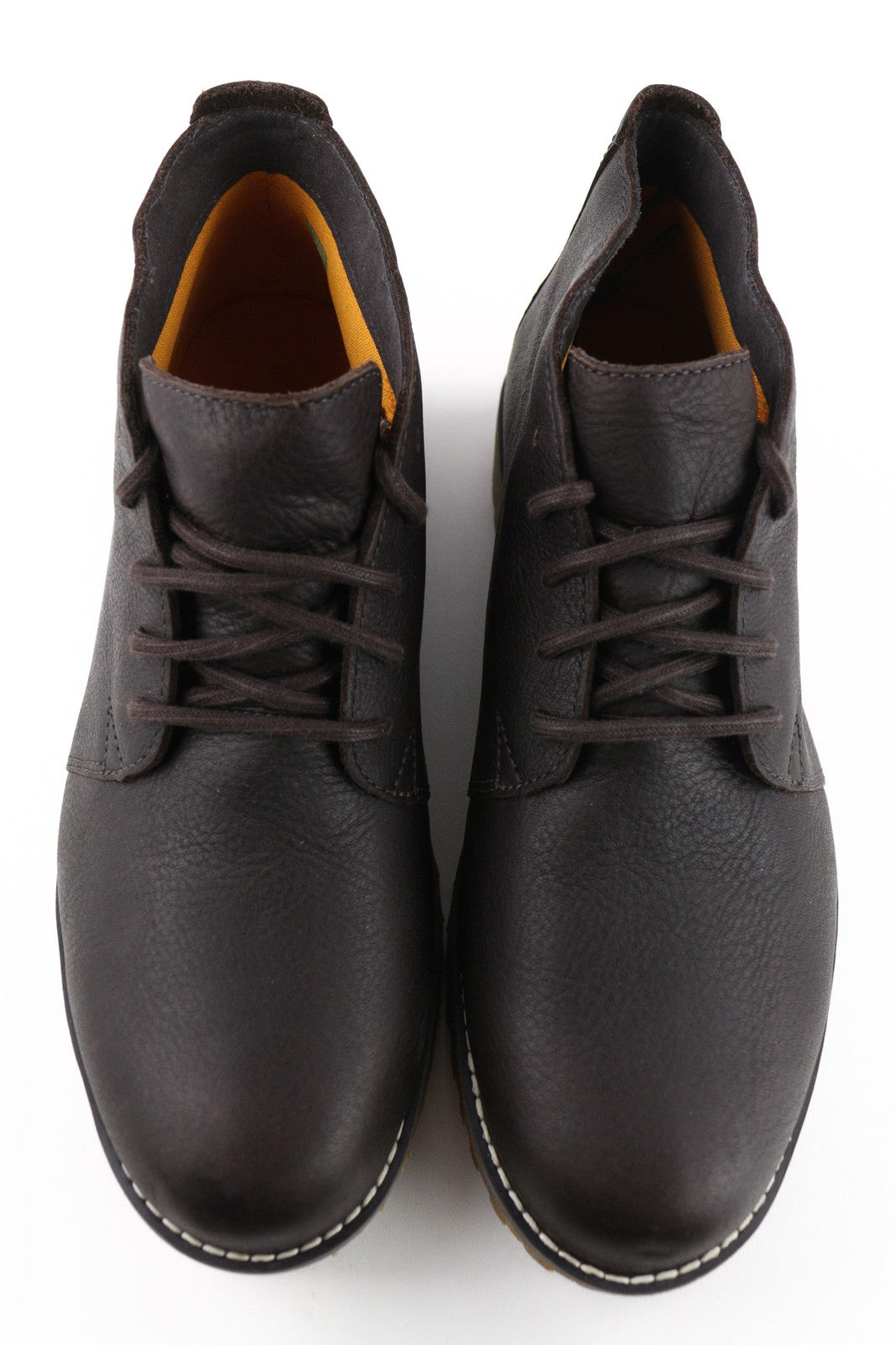 TIMBERLAND Men's Brown Leather Boots EU41.5 UK7.5 Waterproof Comfort Ankle Style