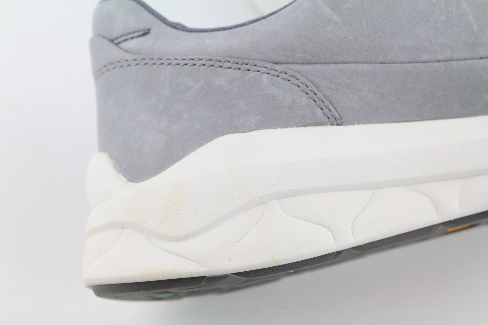 TIMBERLAND A2QA1 Men's Green Stride Sneakers EU40 UK6.5 Leather Almond Toe Low