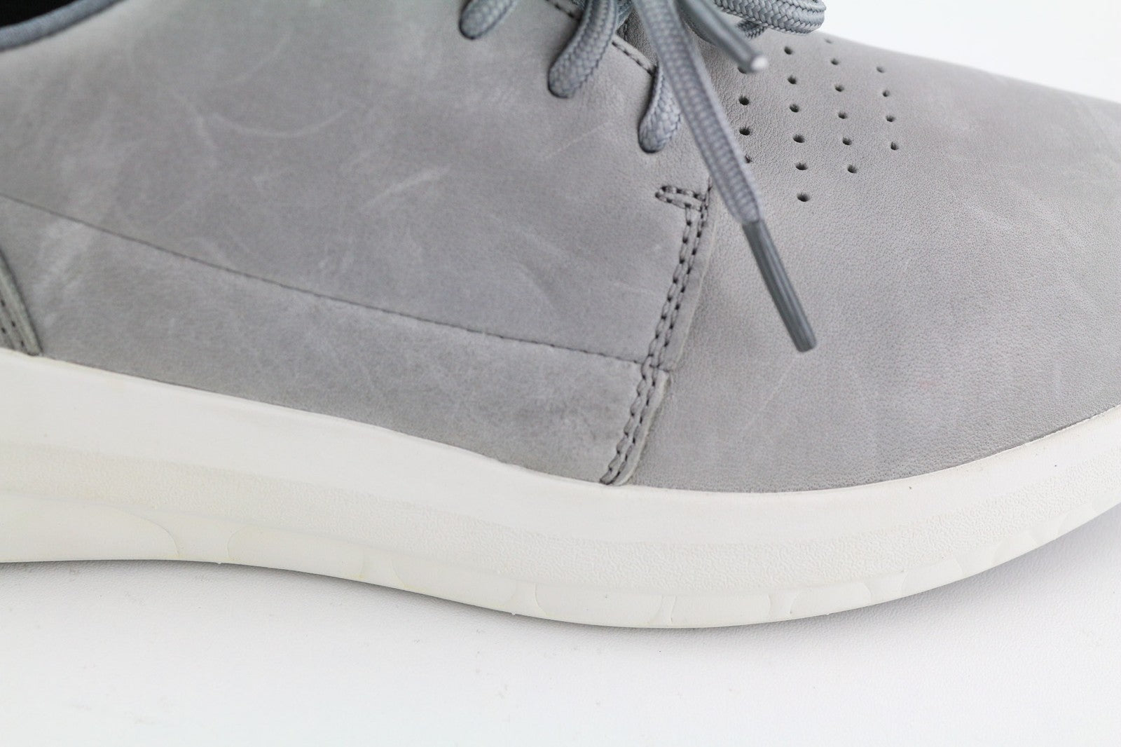 TIMBERLAND A2QA1 Men's Green Stride Sneakers EU40 UK6.5 Leather Almond Toe Low