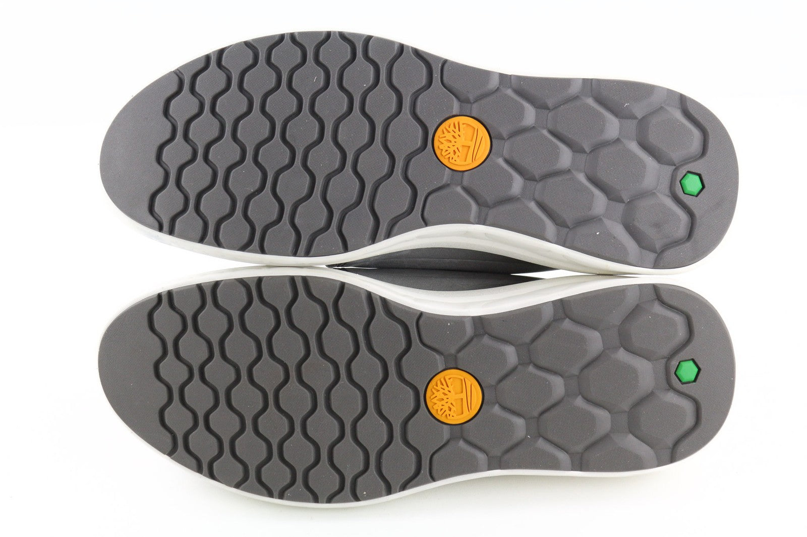 TIMBERLAND A2QA1 Men's Green Stride Sneakers EU40 UK6.5 Leather Almond Toe Low