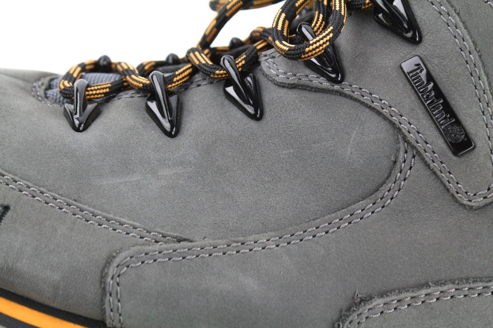 TIMBERLAND A2JDG Men's Brown Leather Boots EU40 UK6.5 Almond Toe Anti-Fatigue