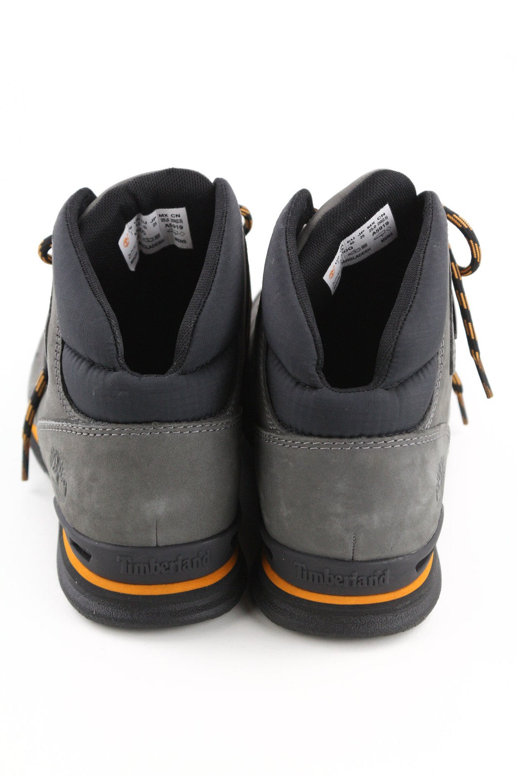 TIMBERLAND A2JDG Men's Brown Leather Boots EU40 UK6.5 Almond Toe Anti-Fatigue