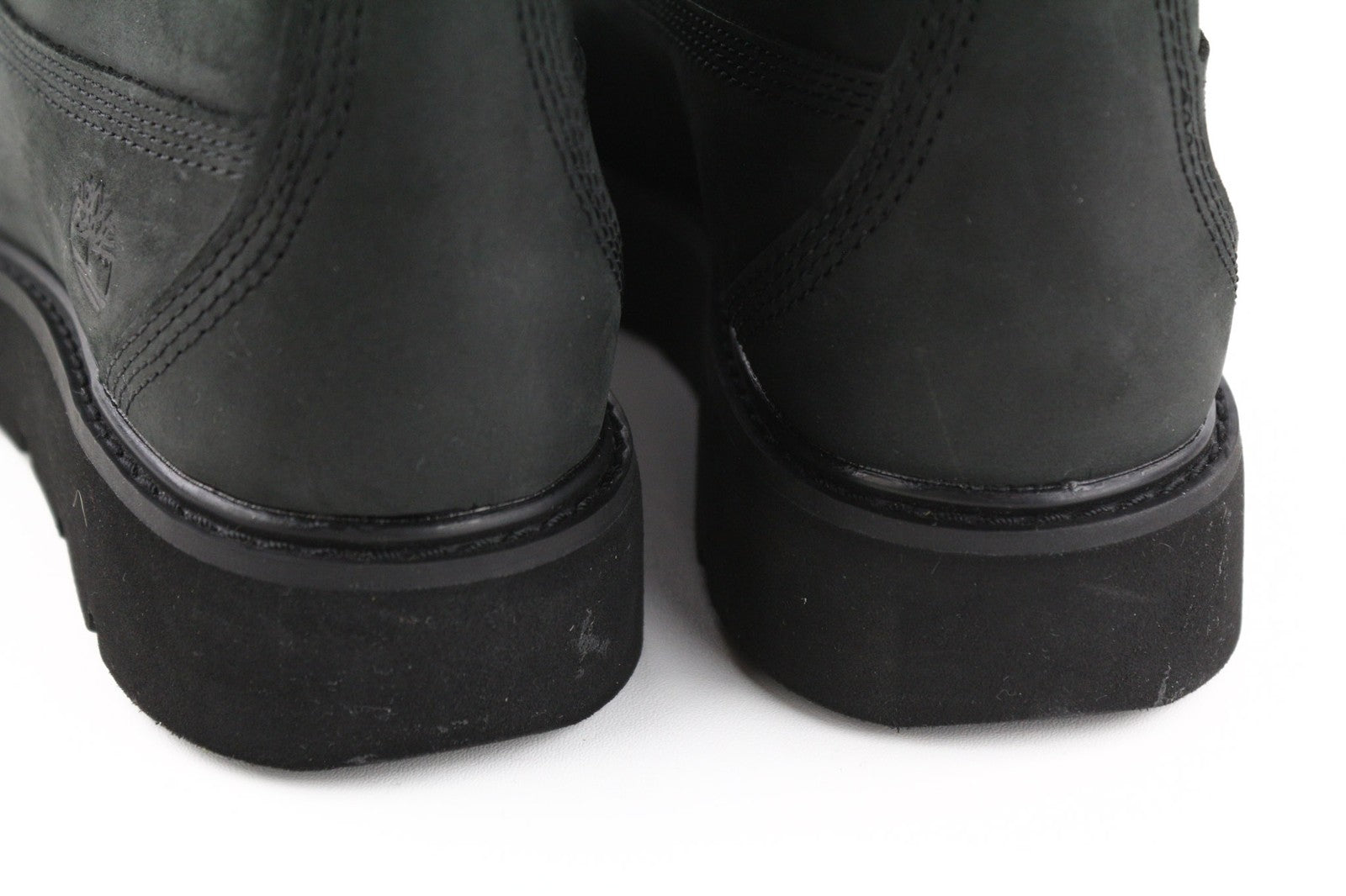 TIMBERLAND A15TM Women's Leather Boots EU40 UK7 Black Ortholite Logo Sensorflex