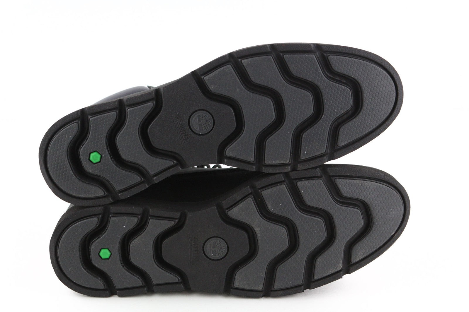 TIMBERLAND A15TM Women's Leather Boots EU40 UK7 Black Ortholite Logo Sensorflex