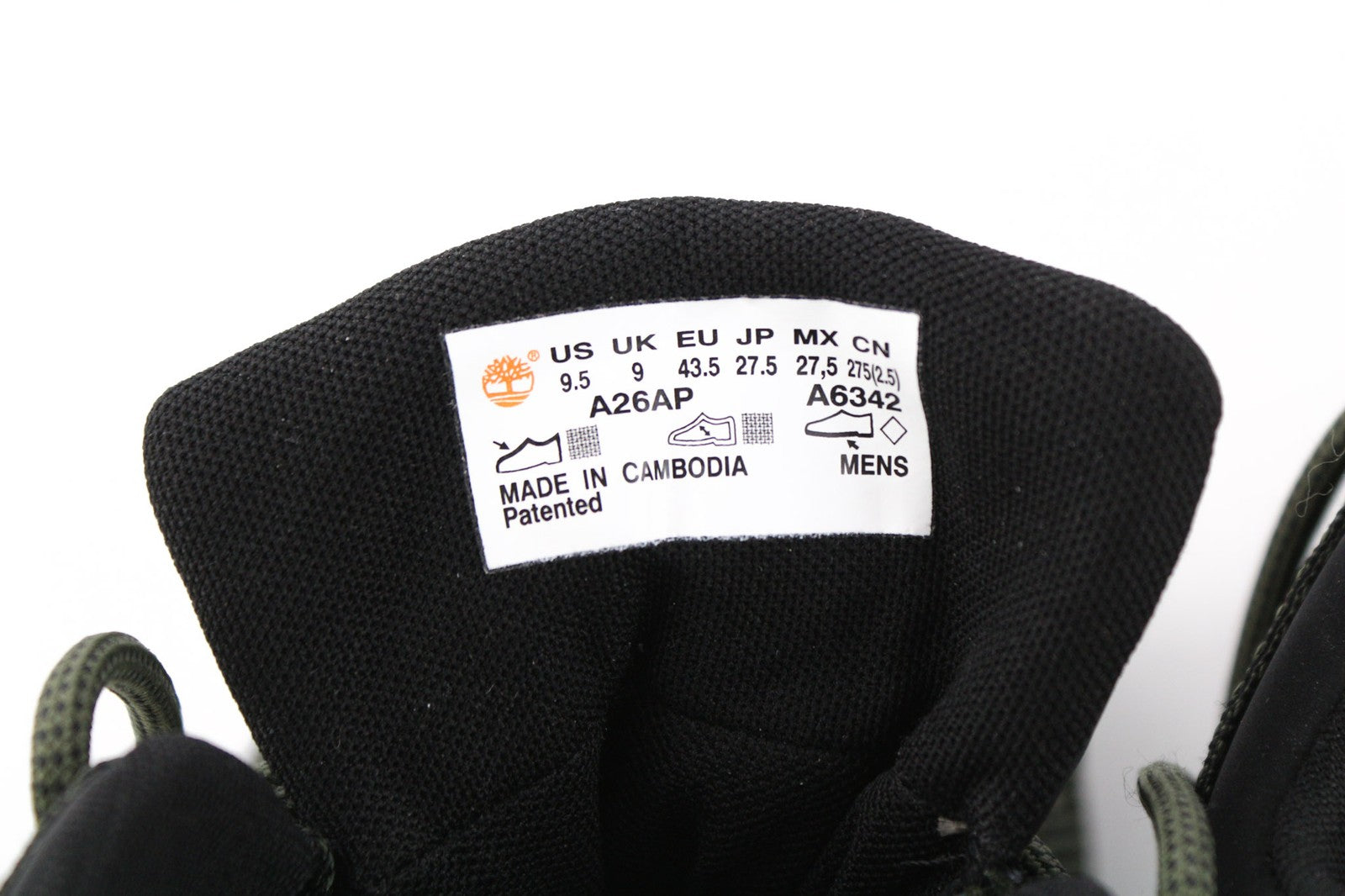 TIMBERLAND A26AP Men's Shoes EU43.5 UK9 Leather TimberDry Lace Up Almond ReBOTL