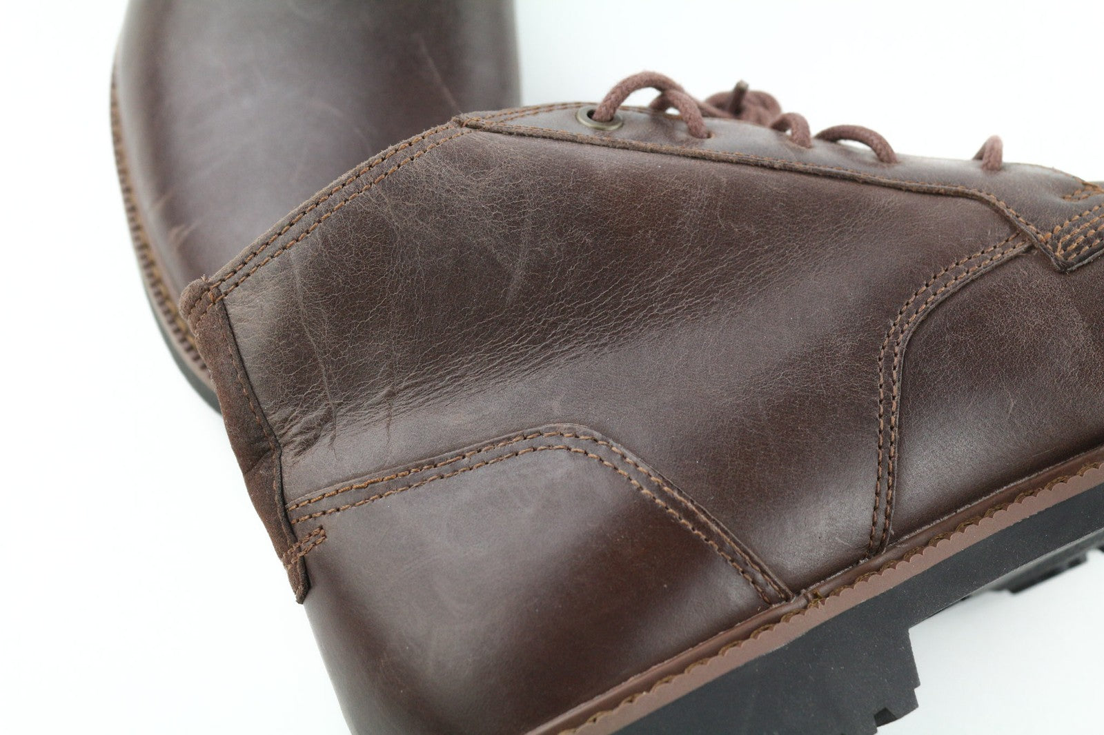 TIMBERLAND A1QDX Men's Brown Boots EU40 UK6.5 Leather Defender Repellent Systems