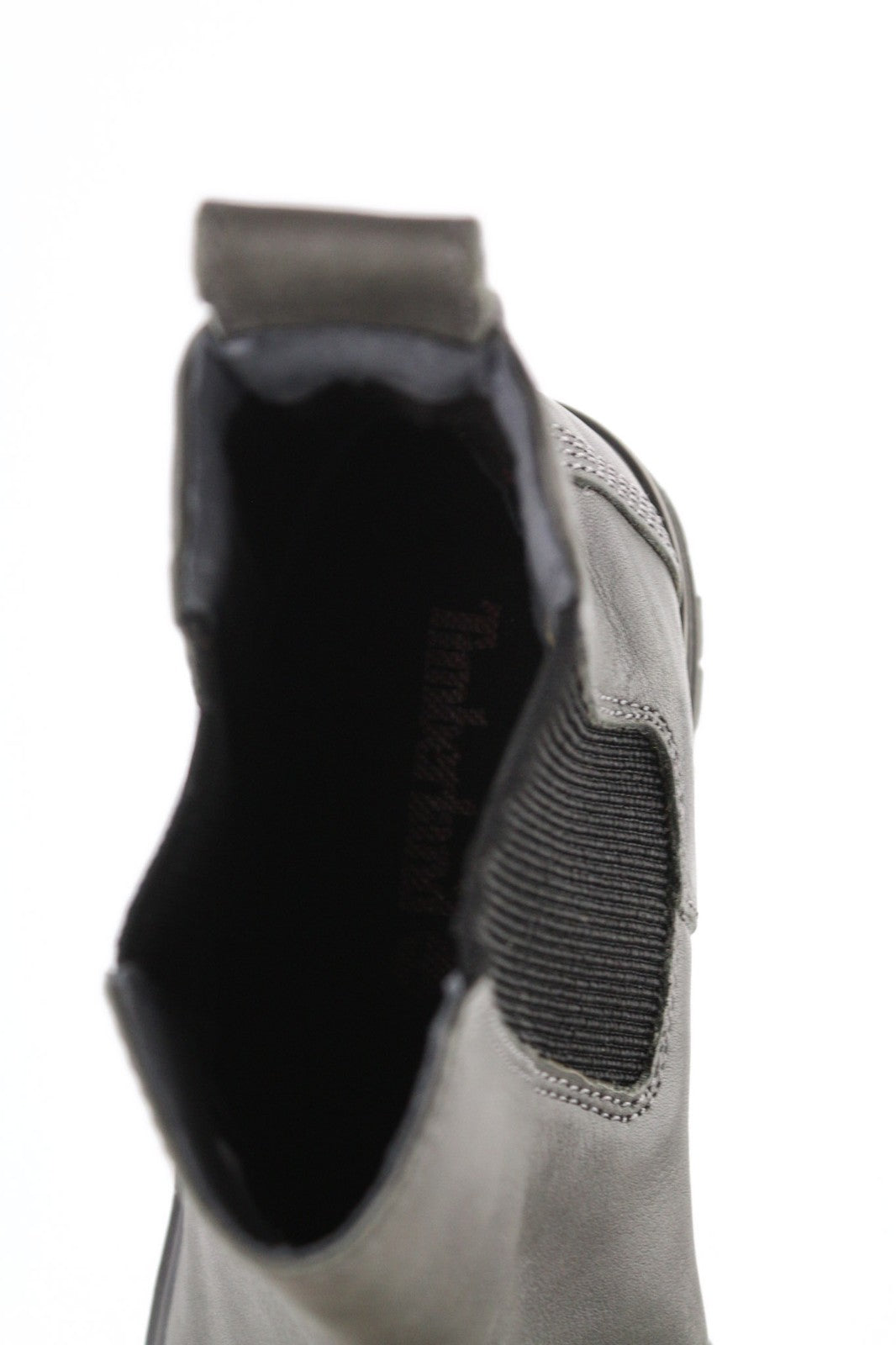 TIMBERLAND A2DY3 Women's Chelsea Boots EU38 UK5 Grey Leather Almond Toe Rubber